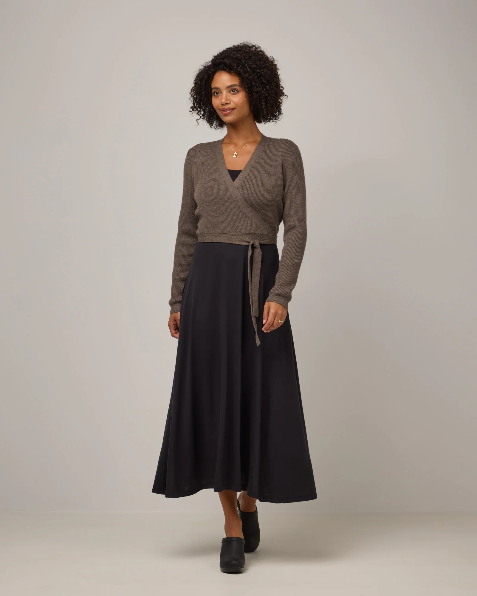 Adeline Wrap Sweater - Image 2
