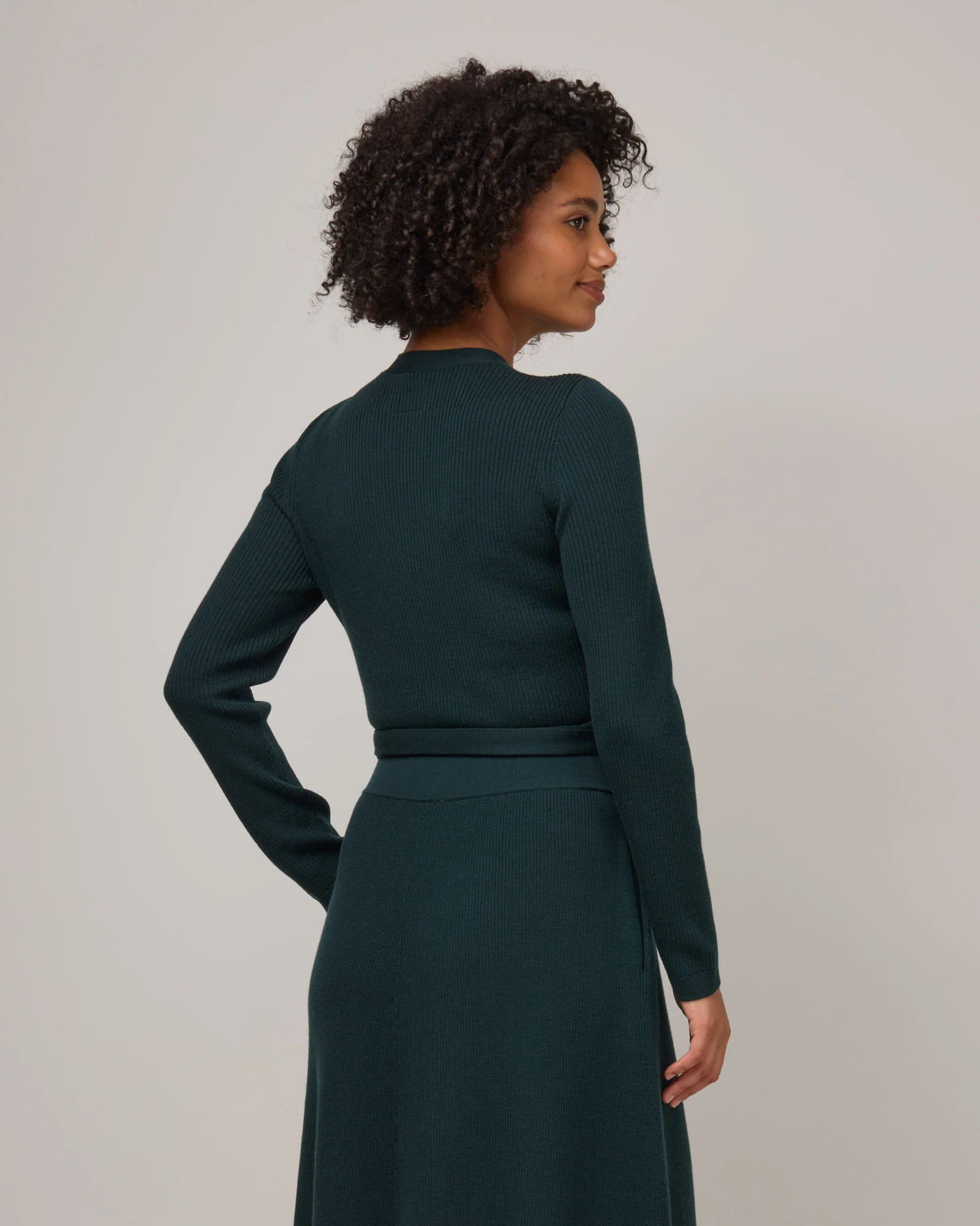 Adeline Wrap Sweater - Image 2
