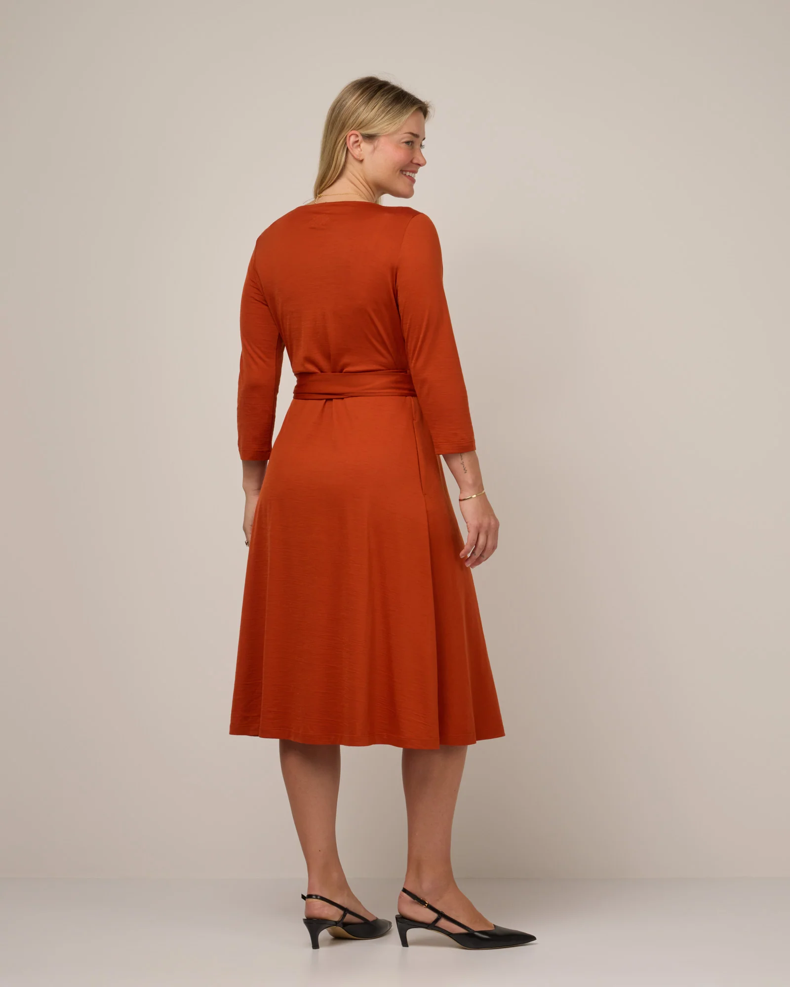 Alana Wrap Dress - Image 2