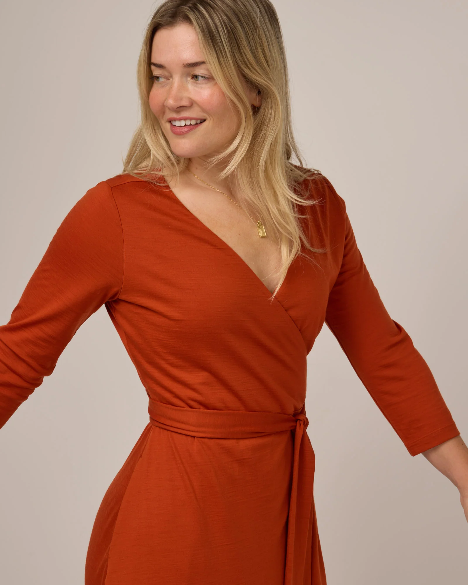 Alana Wrap Dress - Image 4