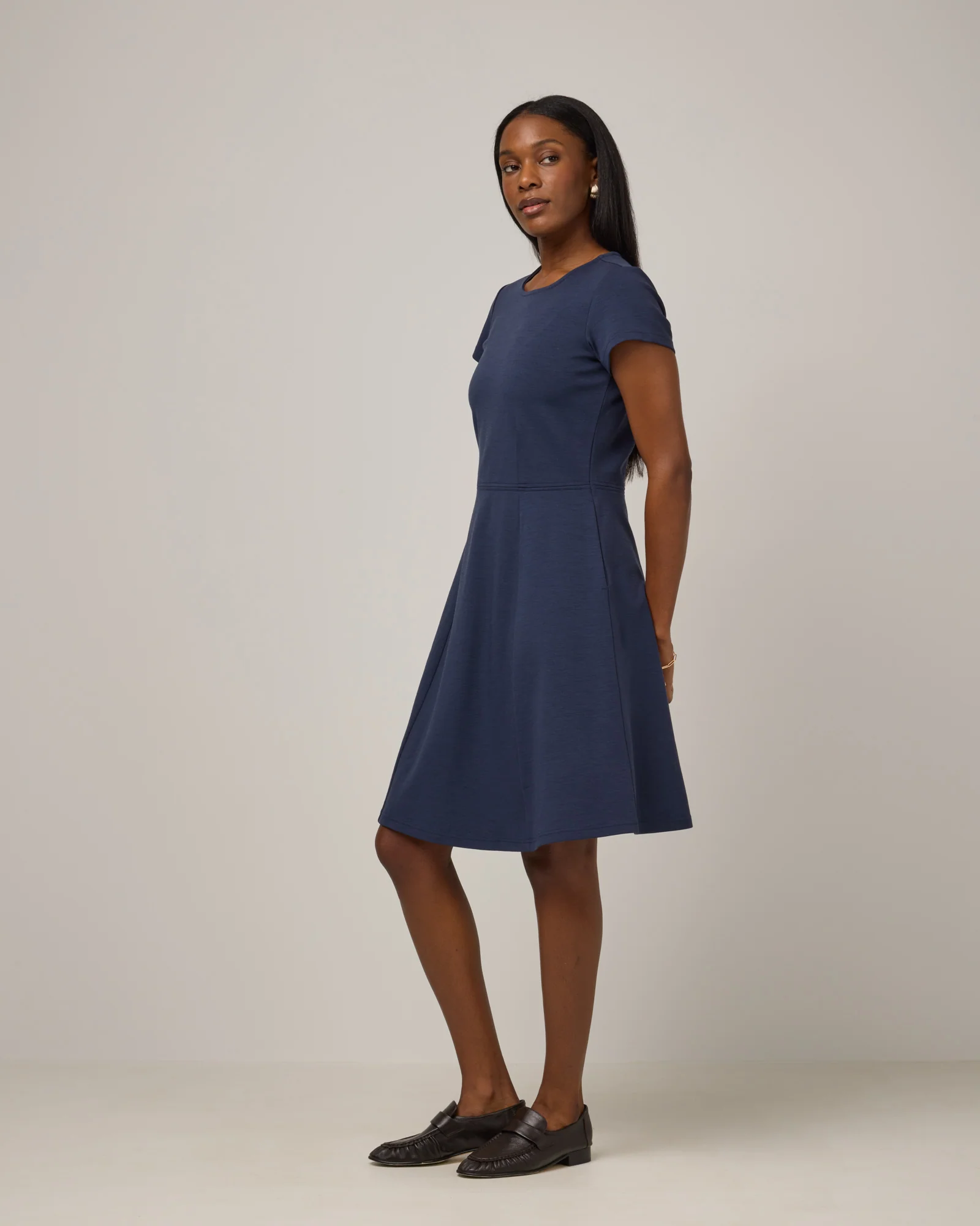 Anais Fit & Flare Dress - Image 2