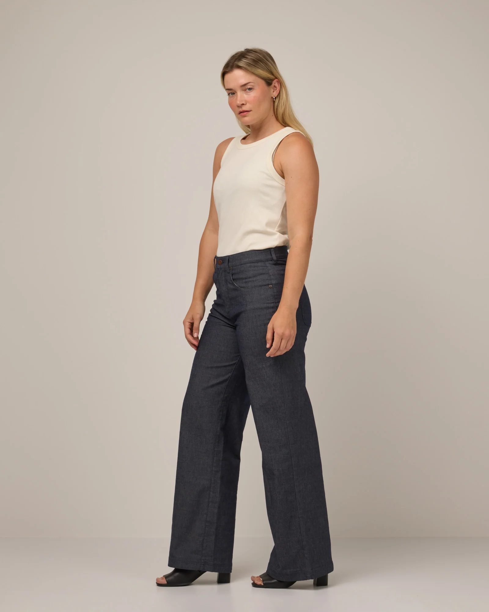 Beck Wide Leg Denim Jean - Image 3