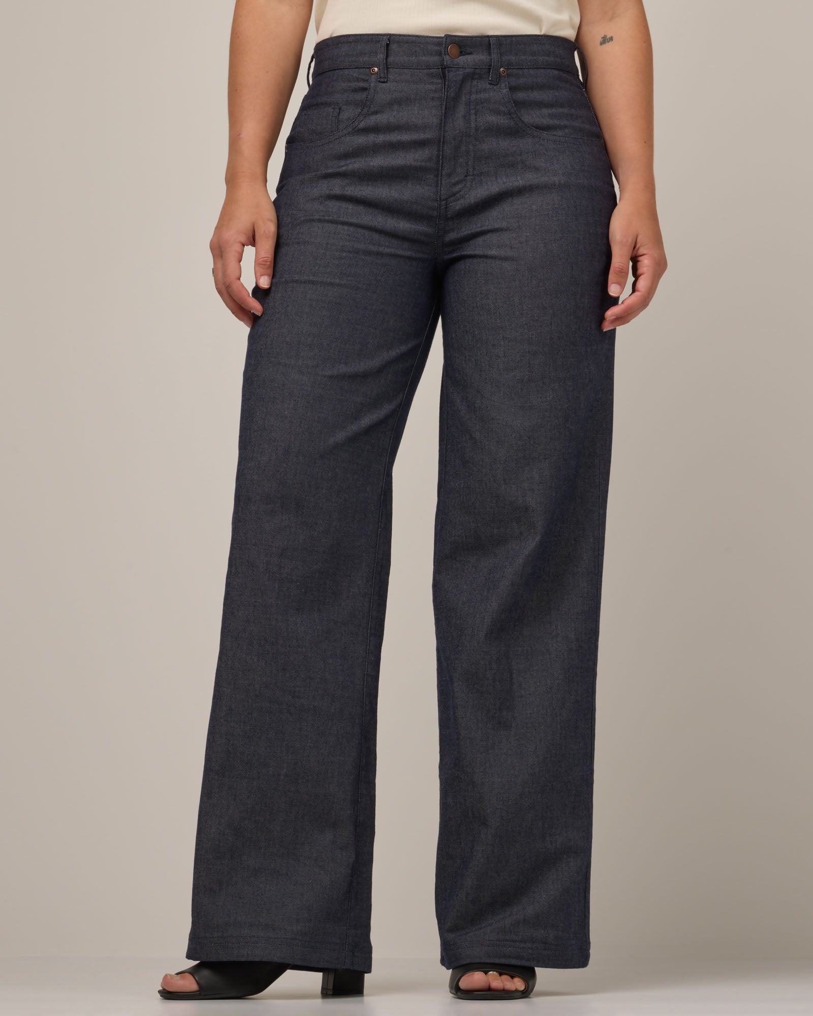 Beck Wide Leg Denim Jean - Image 4