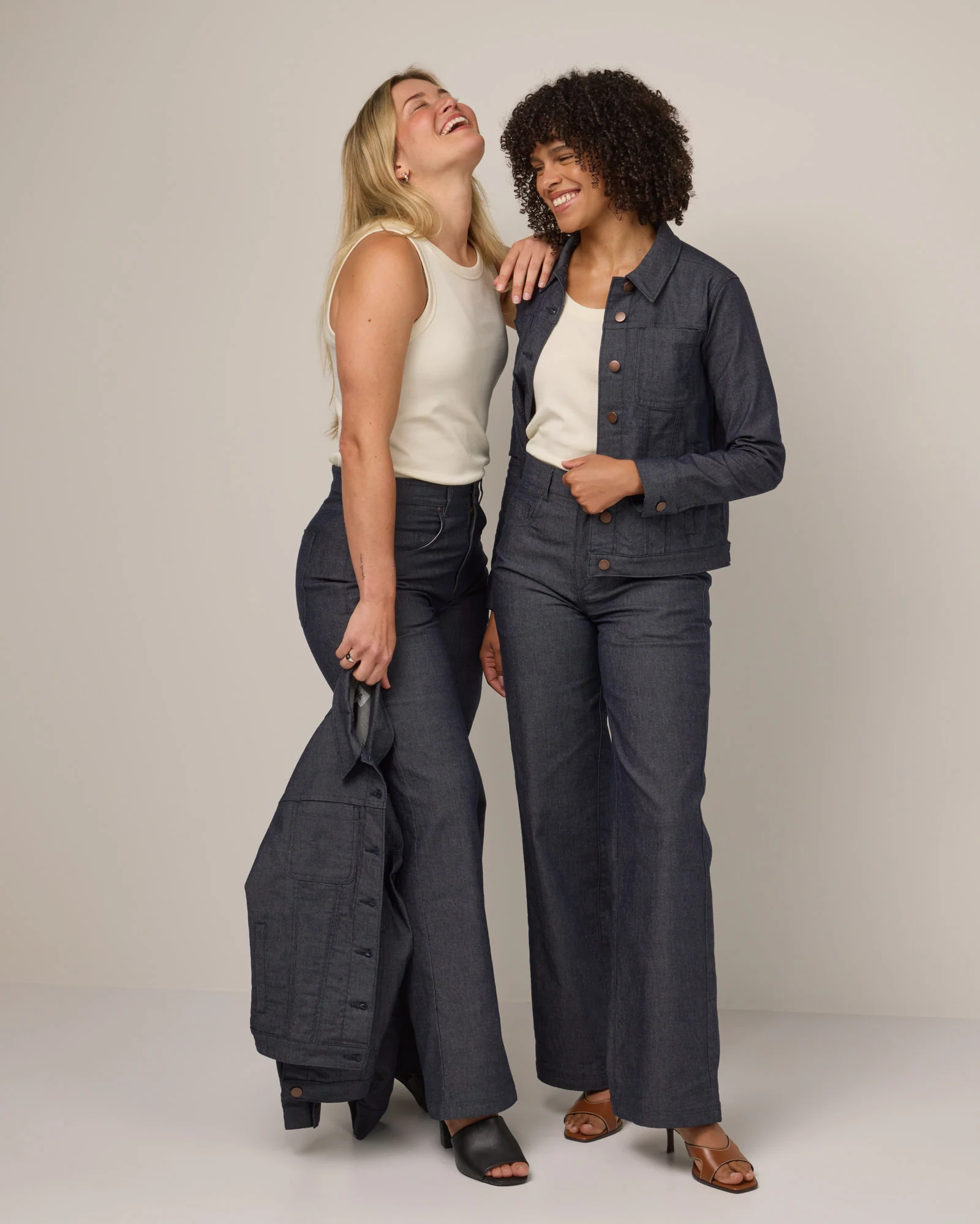 Beck Wide Leg Denim Jean - Image 9