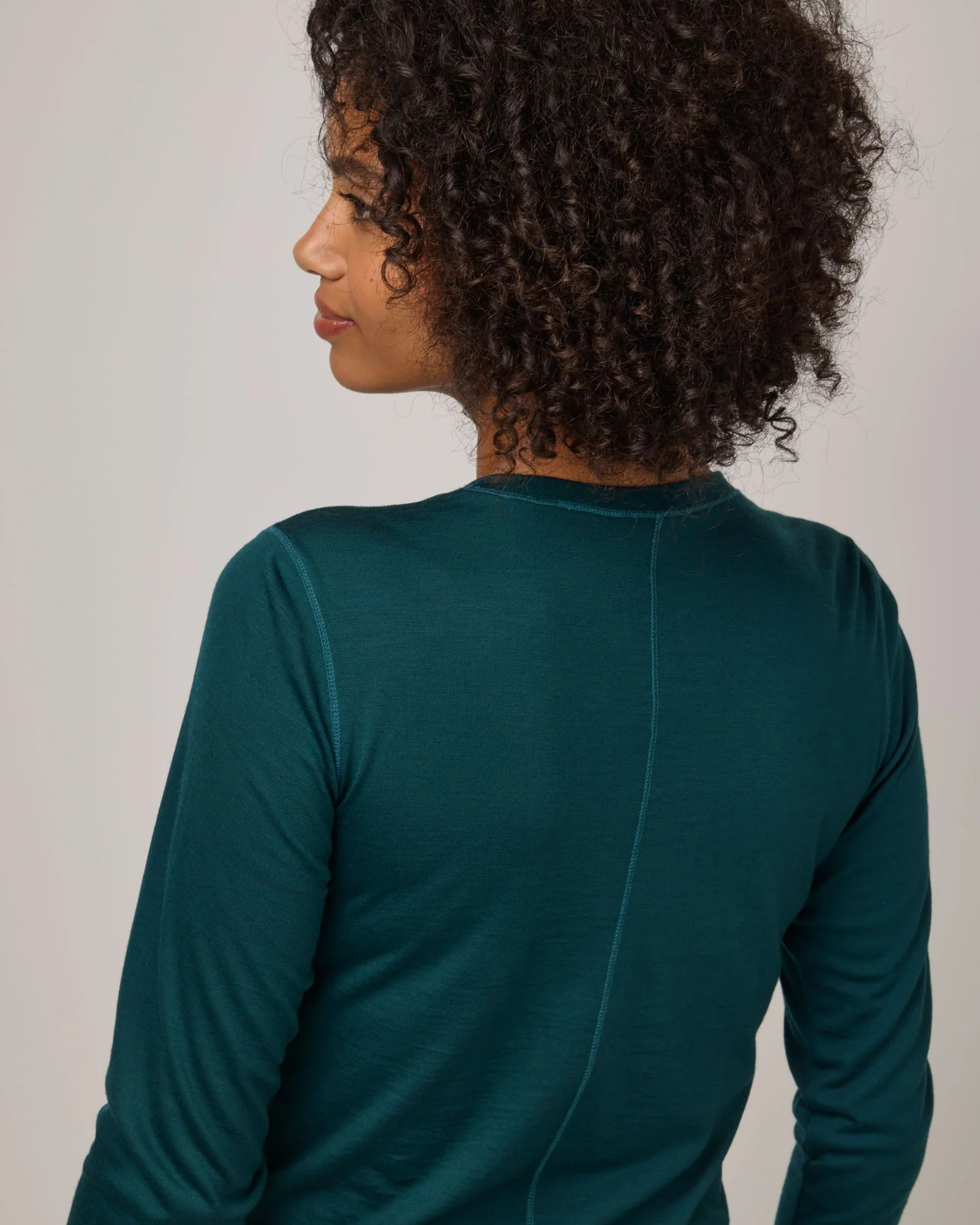 Billie Tonal Stitch Tee - Image 4