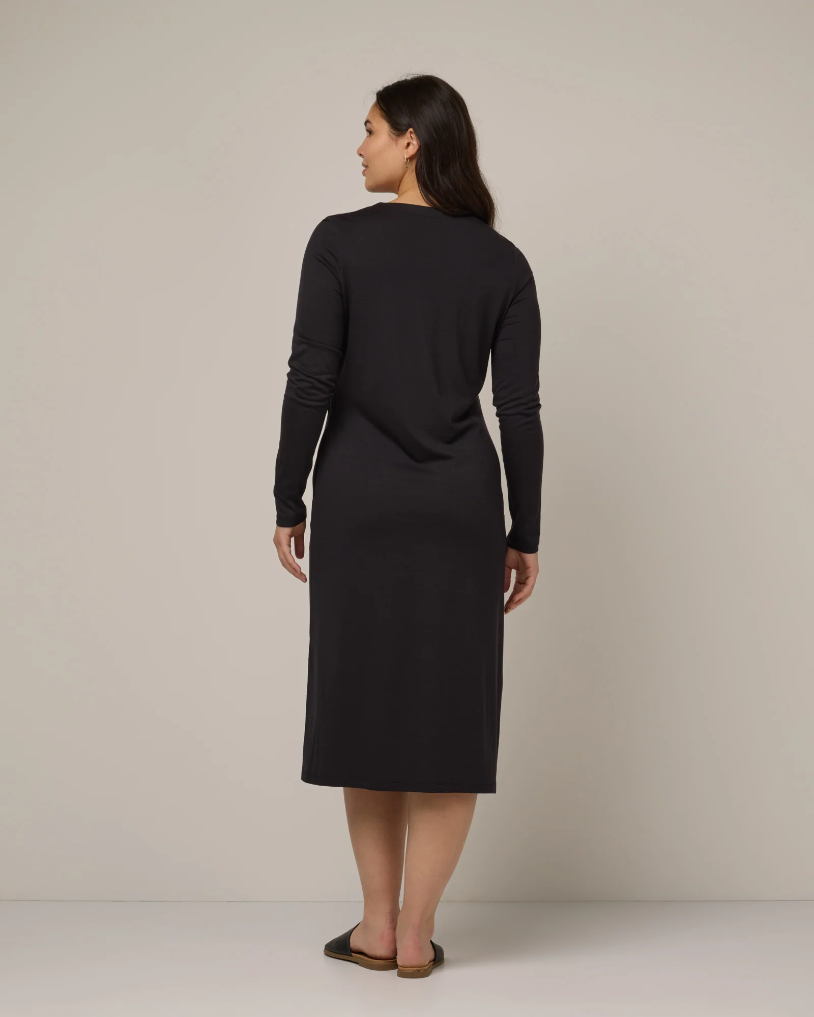 Bria Button-Front Dress - Image 3