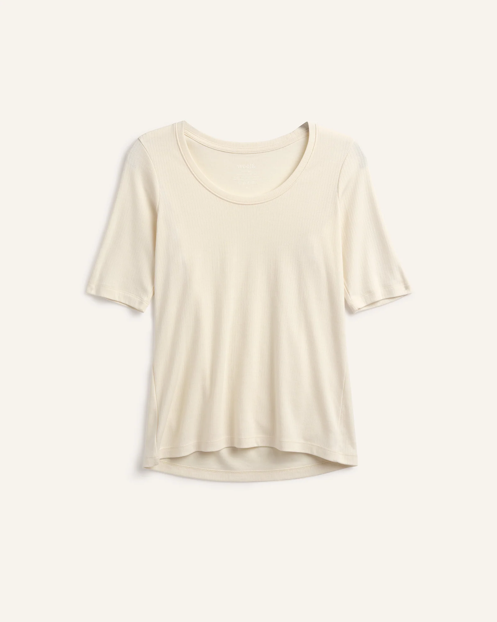 Celine Ribbed Elbow Sleeve Tee - Image 5