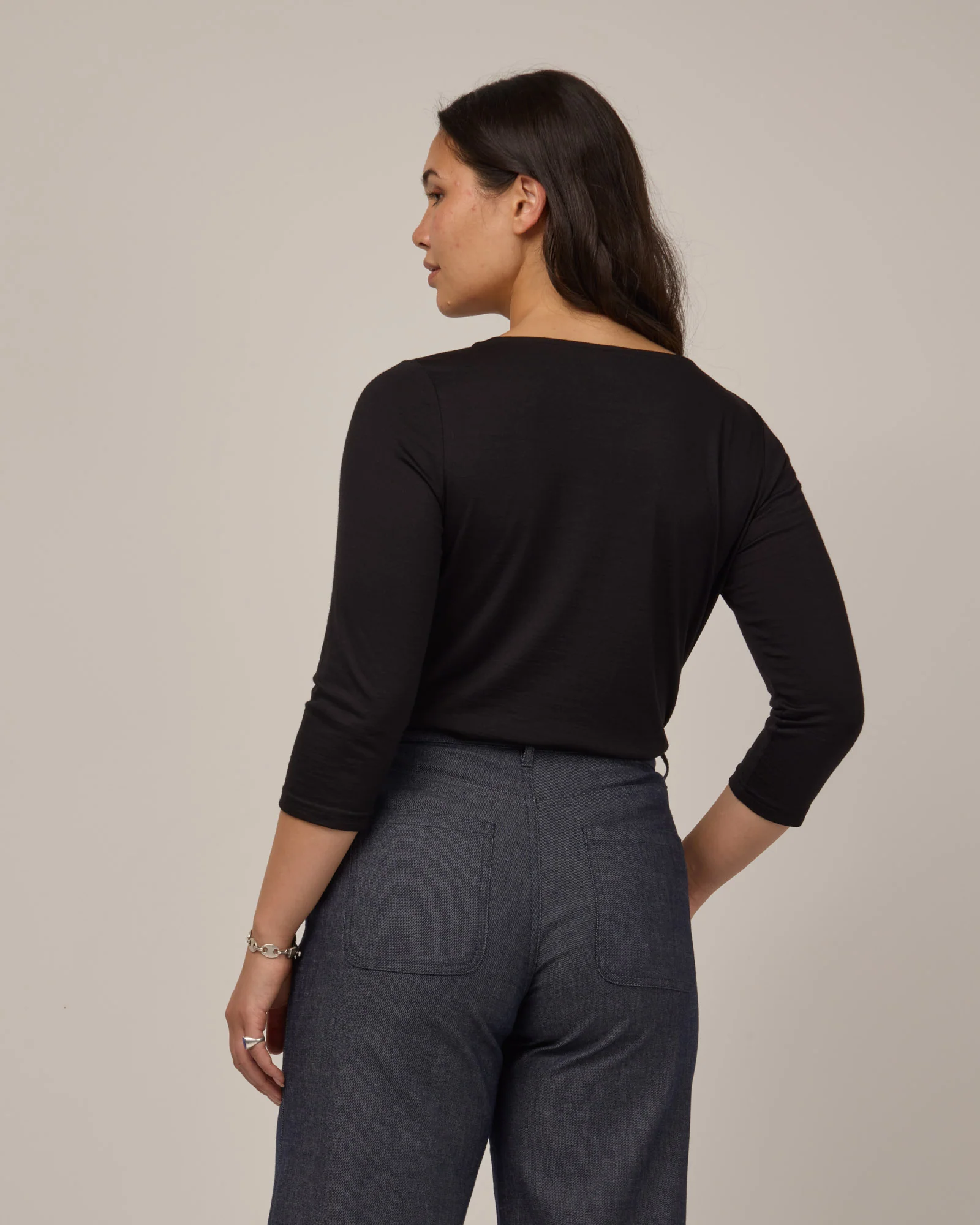 Colette Quarter-Sleeve Top - Image 3