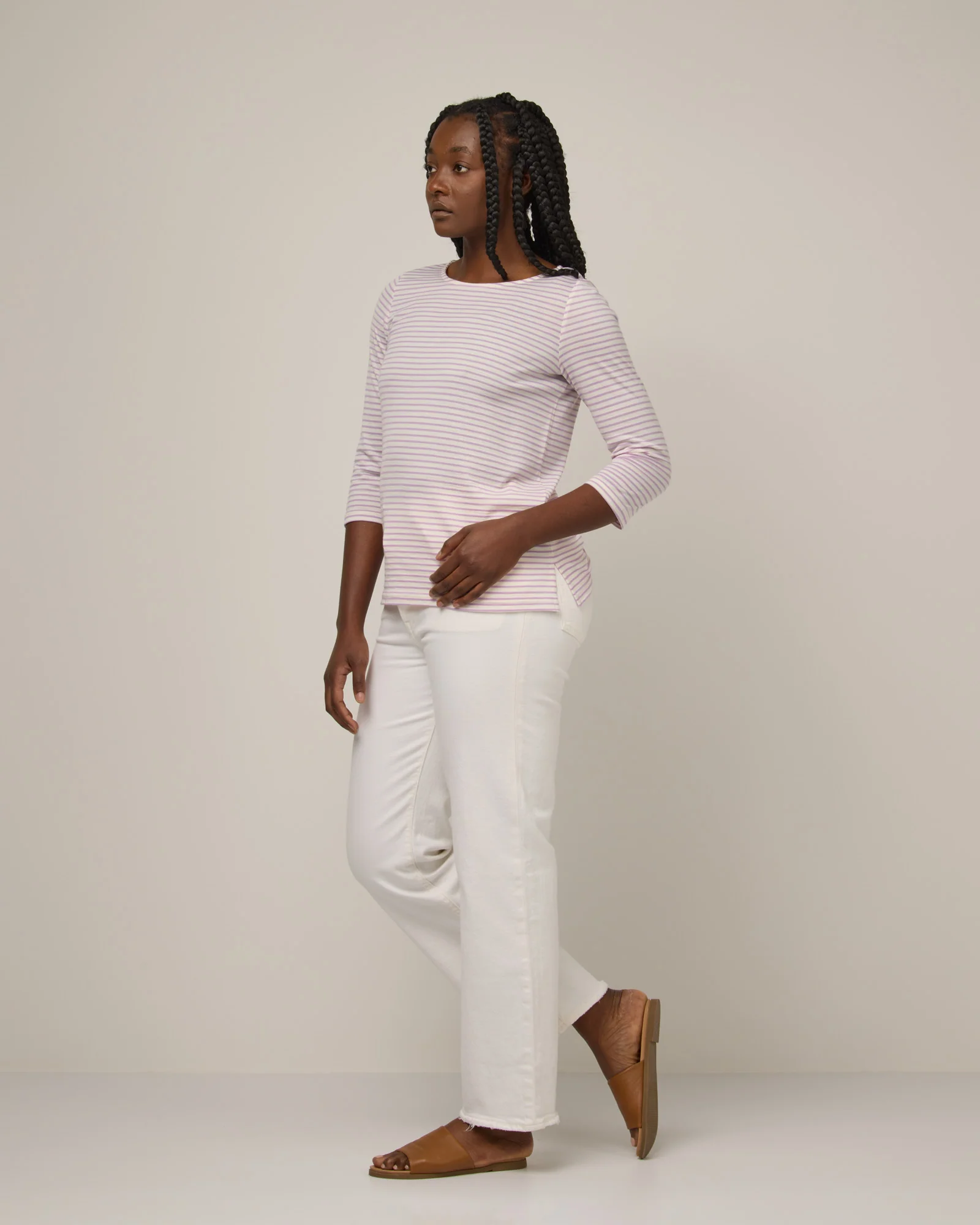Colette Quarter-Sleeve Top - Image 2