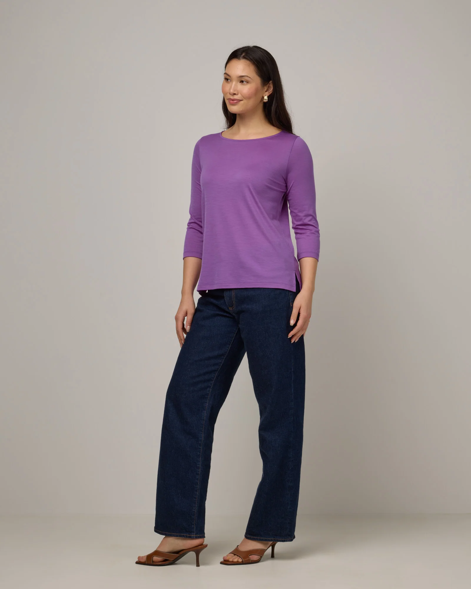 Colette Quarter-Sleeve Top - Image 2
