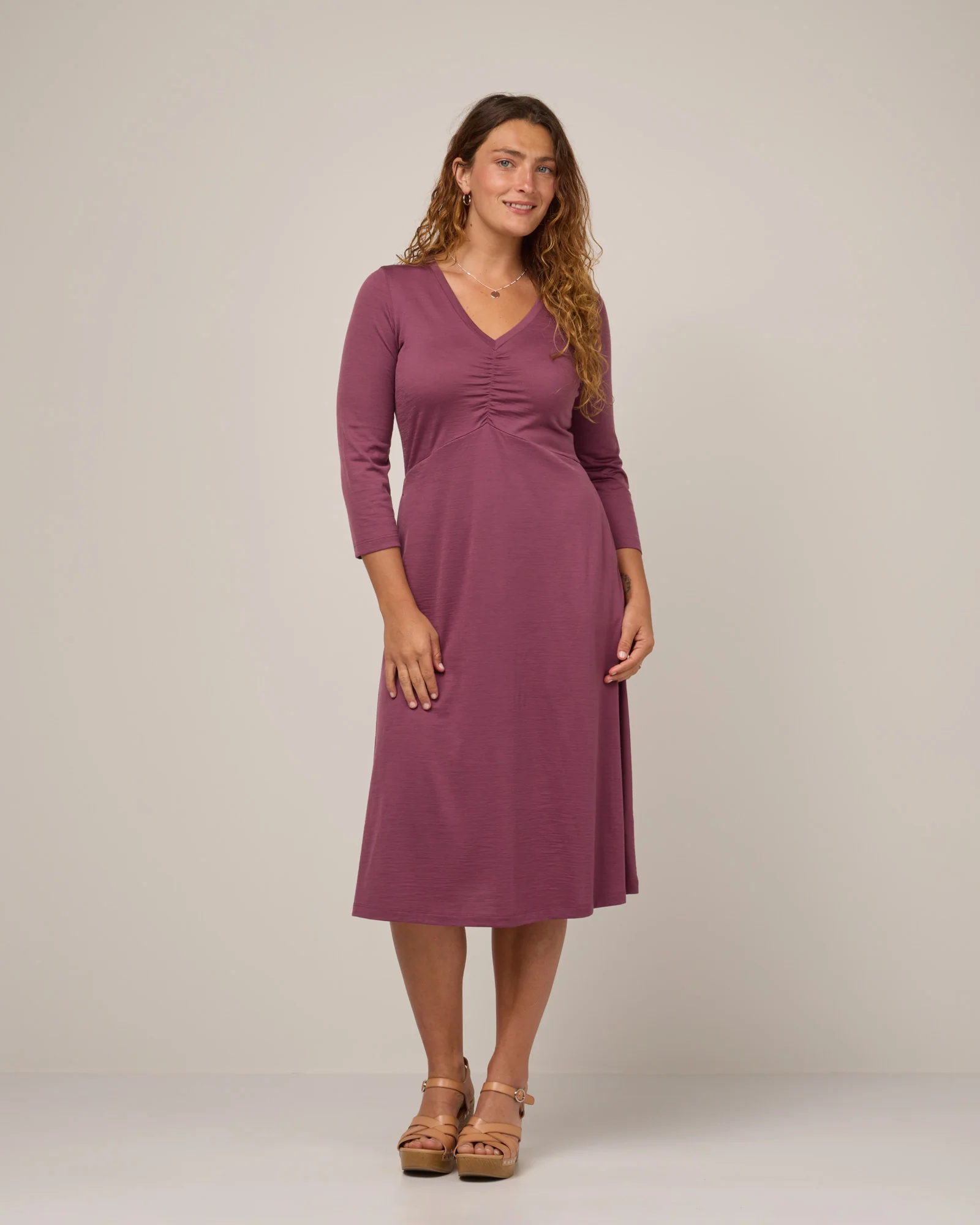 Emilia Ruched Dress - Image 2