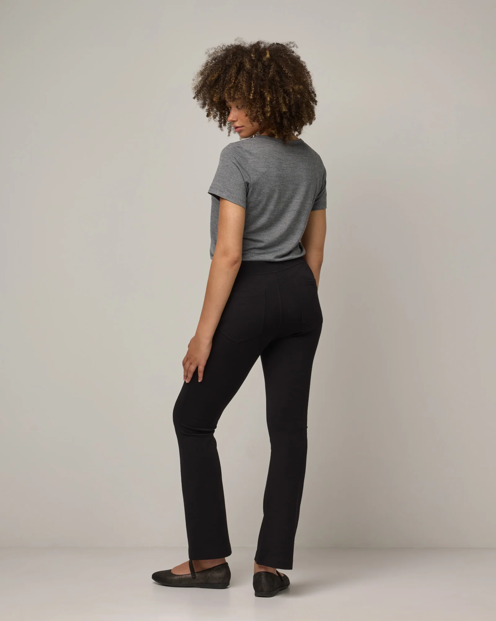 Foster Kick Flare Ponte Pant - Image 3