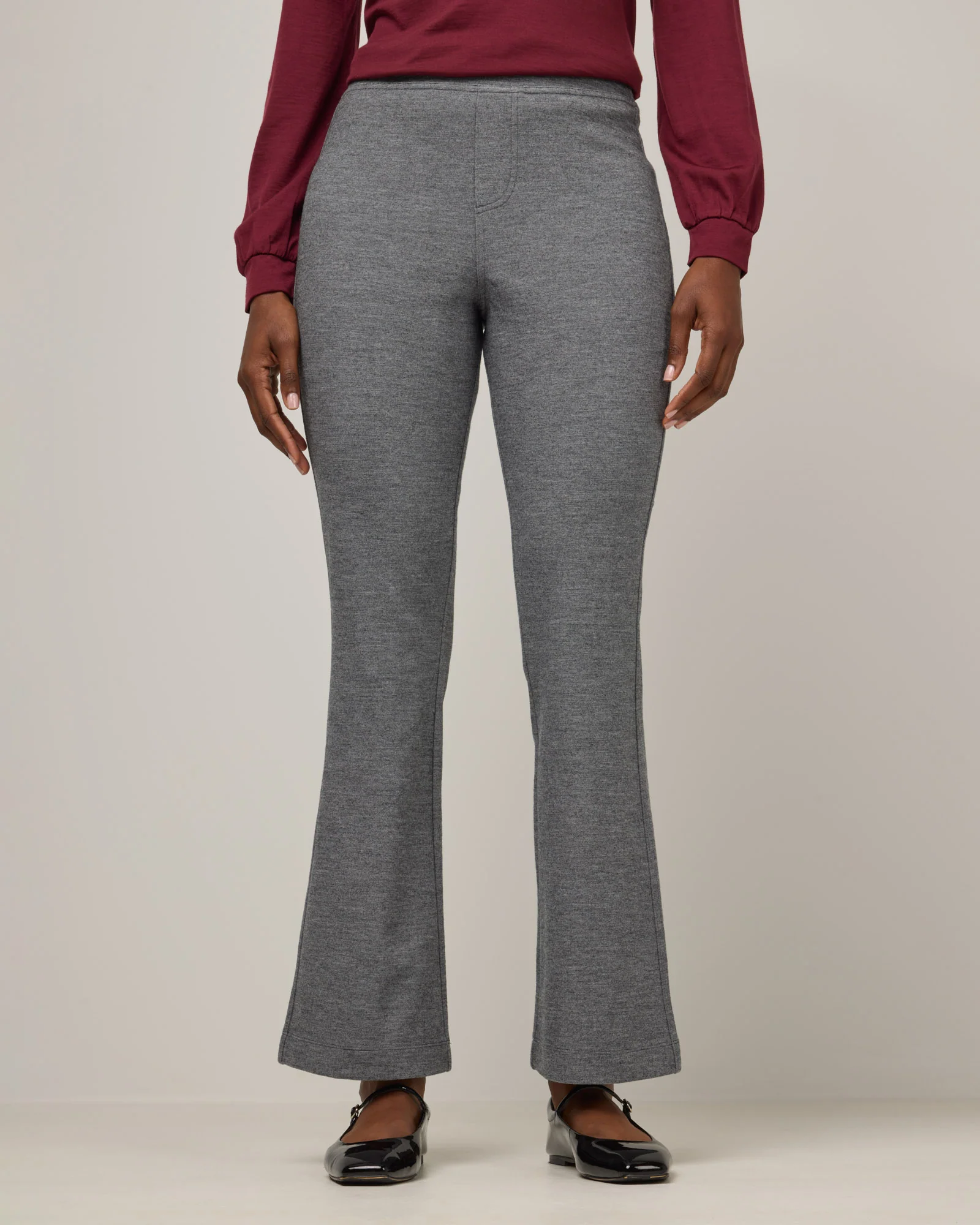 Foster Kick Flare Ponte Pant - Image 2