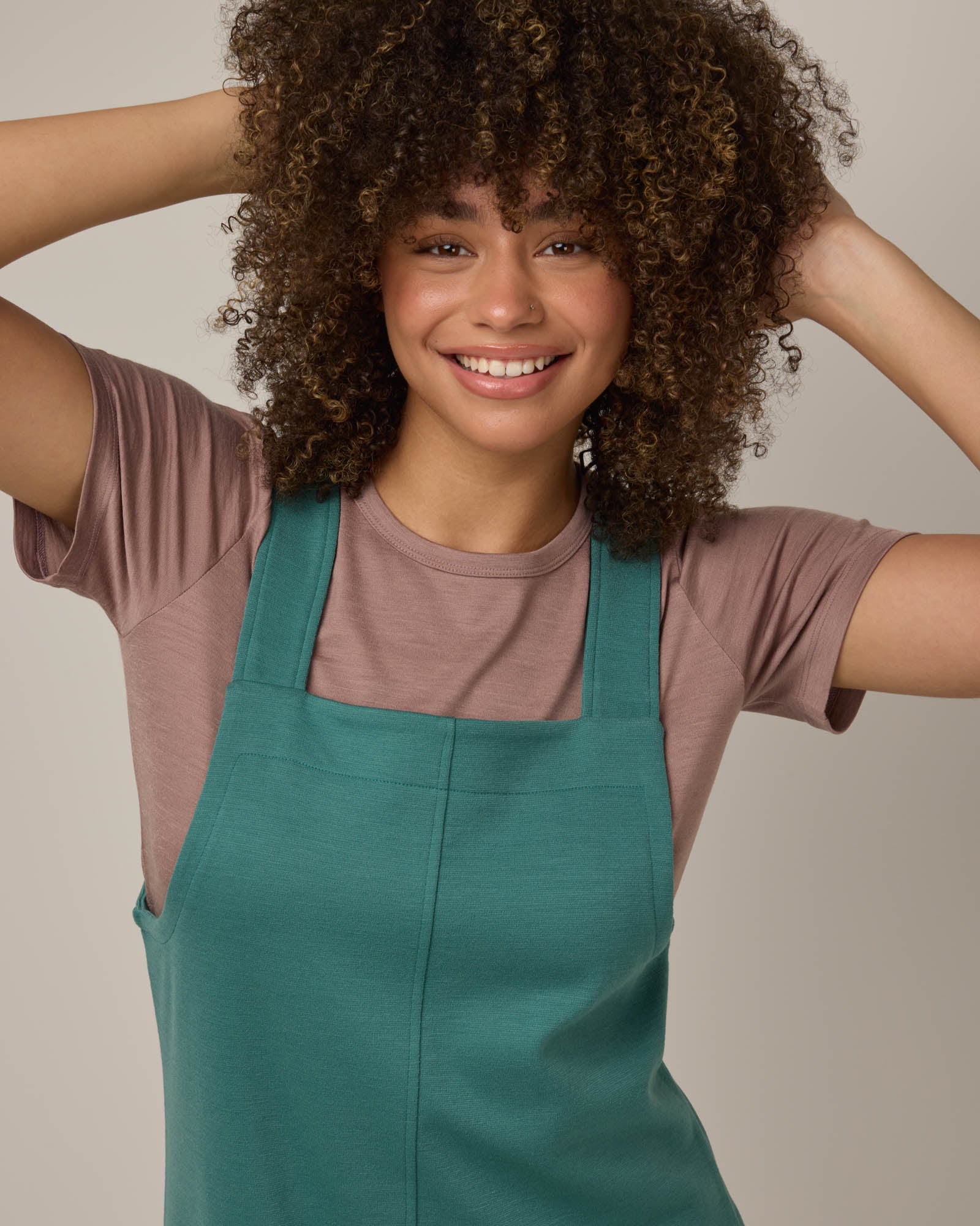 Goldie Pinafore Dress - Image 4