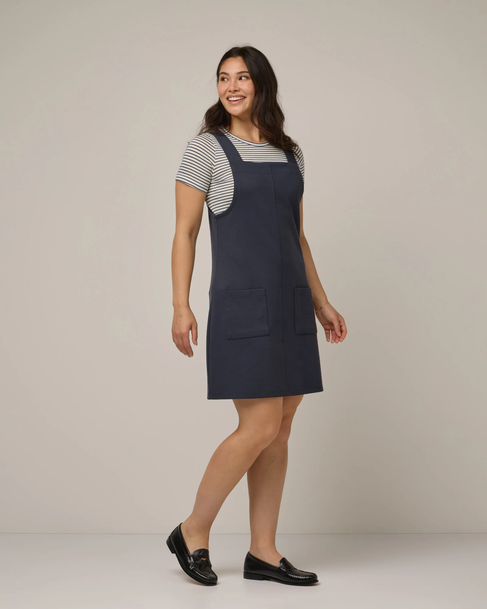 Goldie Pinafore Dress - Image 2