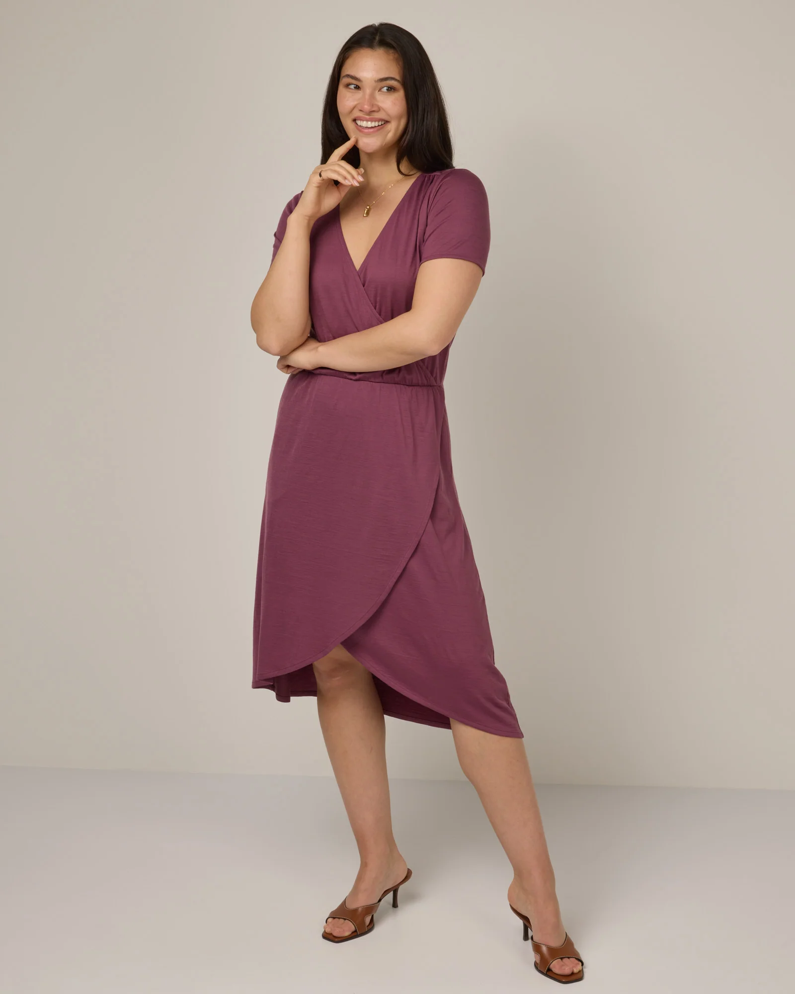 Ines Tulip Hem Dress