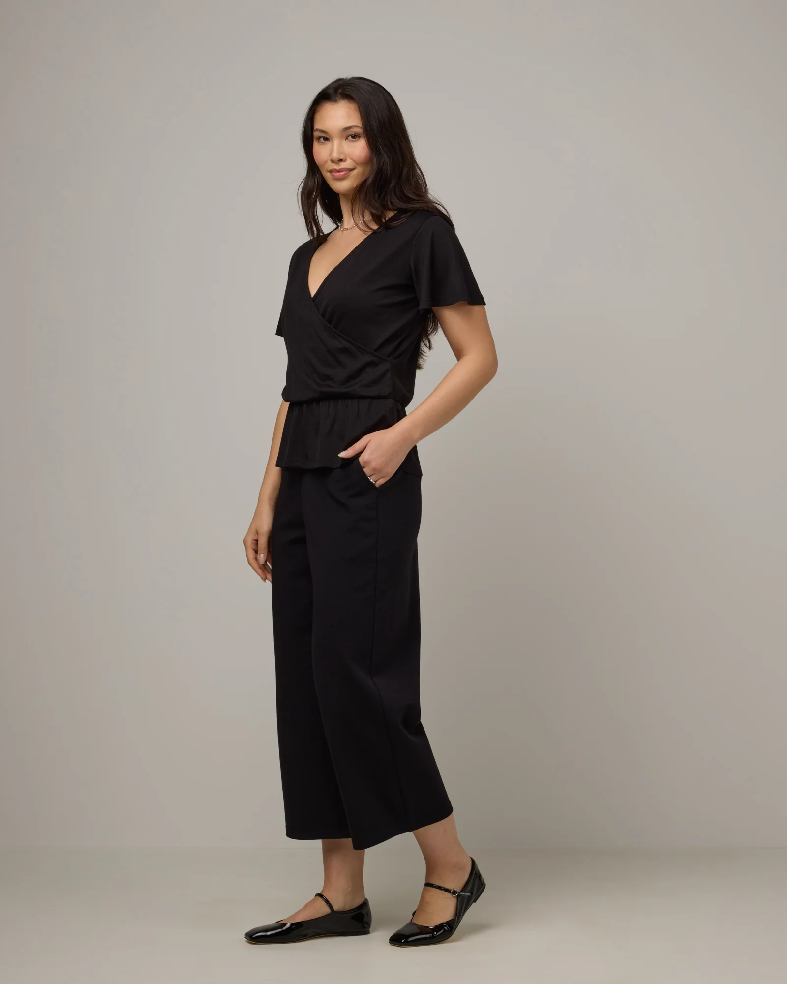 Jeanne Flutter Sleeve Top - Image 3