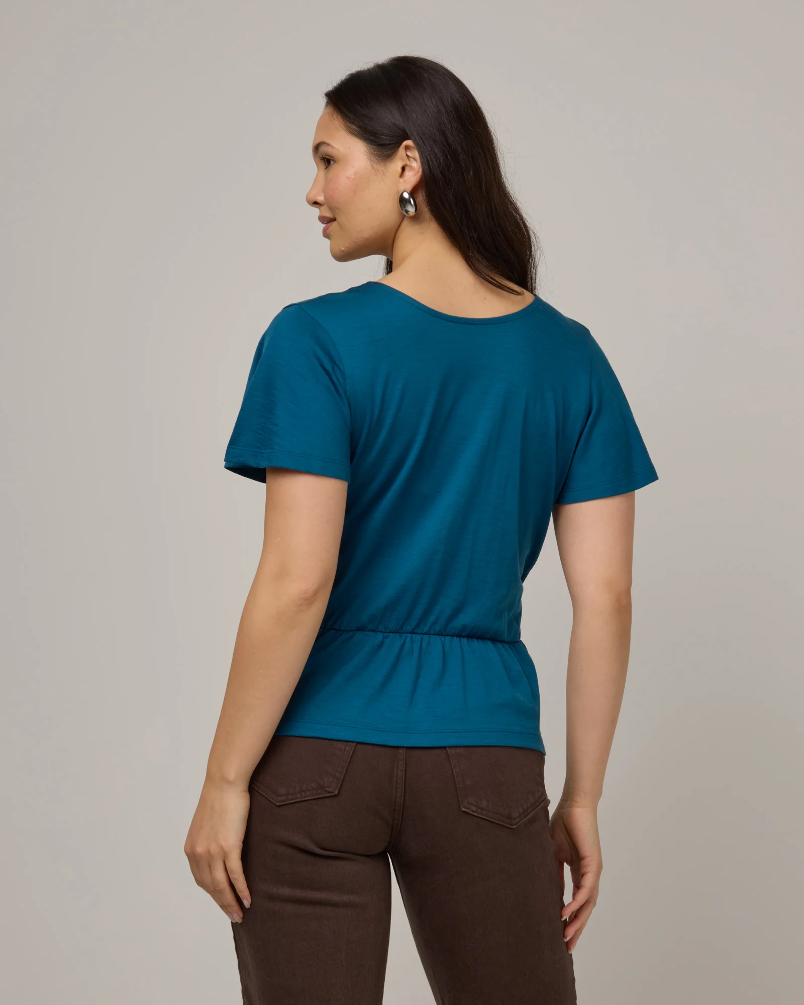 Jeanne Flutter Sleeve Top - Image 2