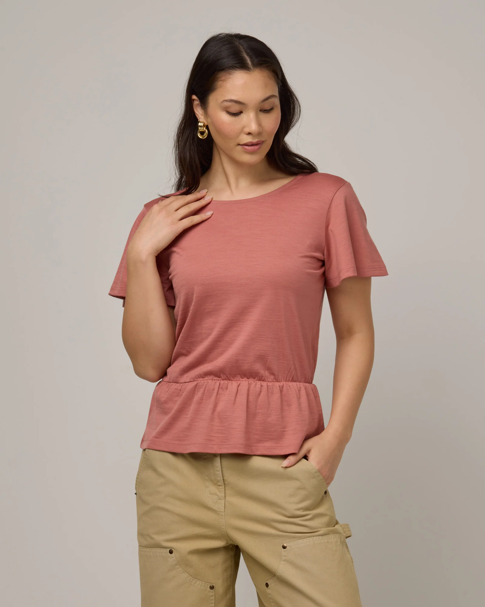 Jeanne Flutter Sleeve Top - Image 5