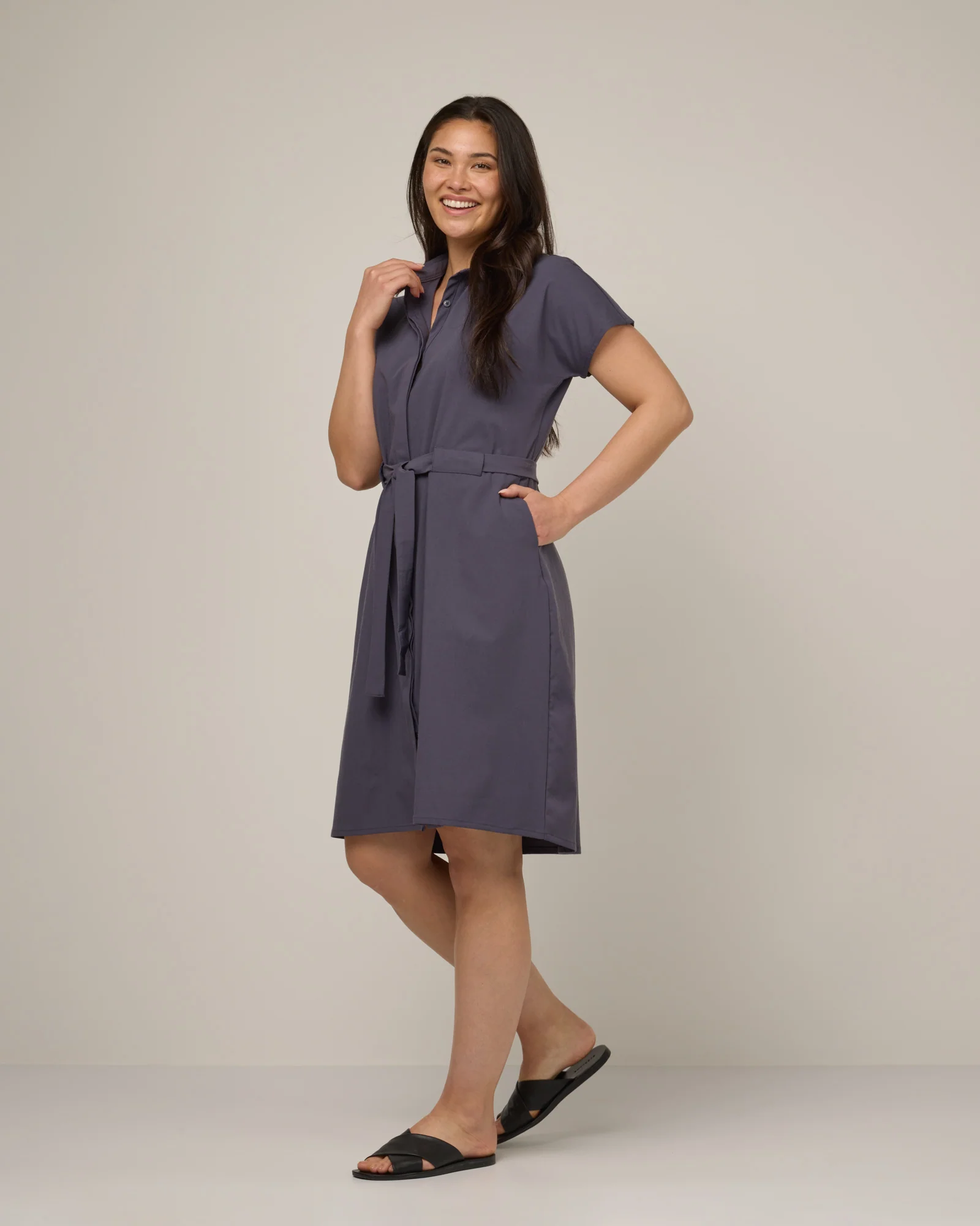 Jules Shirt Dress - Image 2