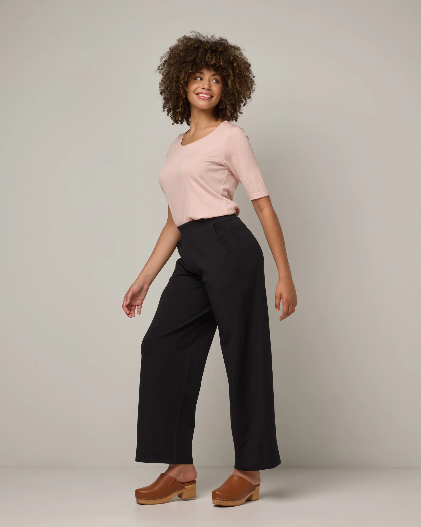 Lane Wide Leg Ponte Pant - Image 3