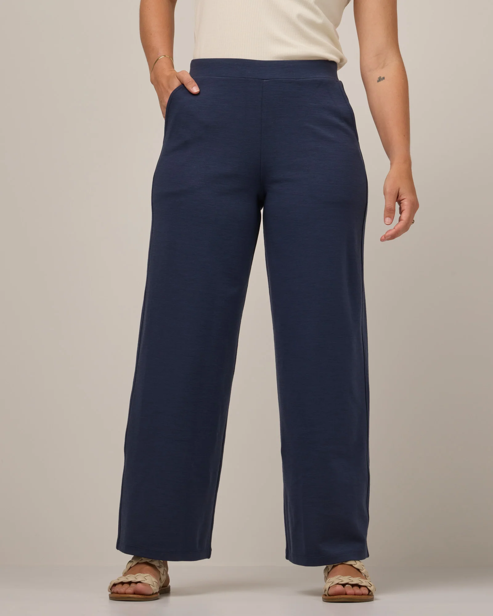 Lane Wide Leg Ponte Pant - Image 4