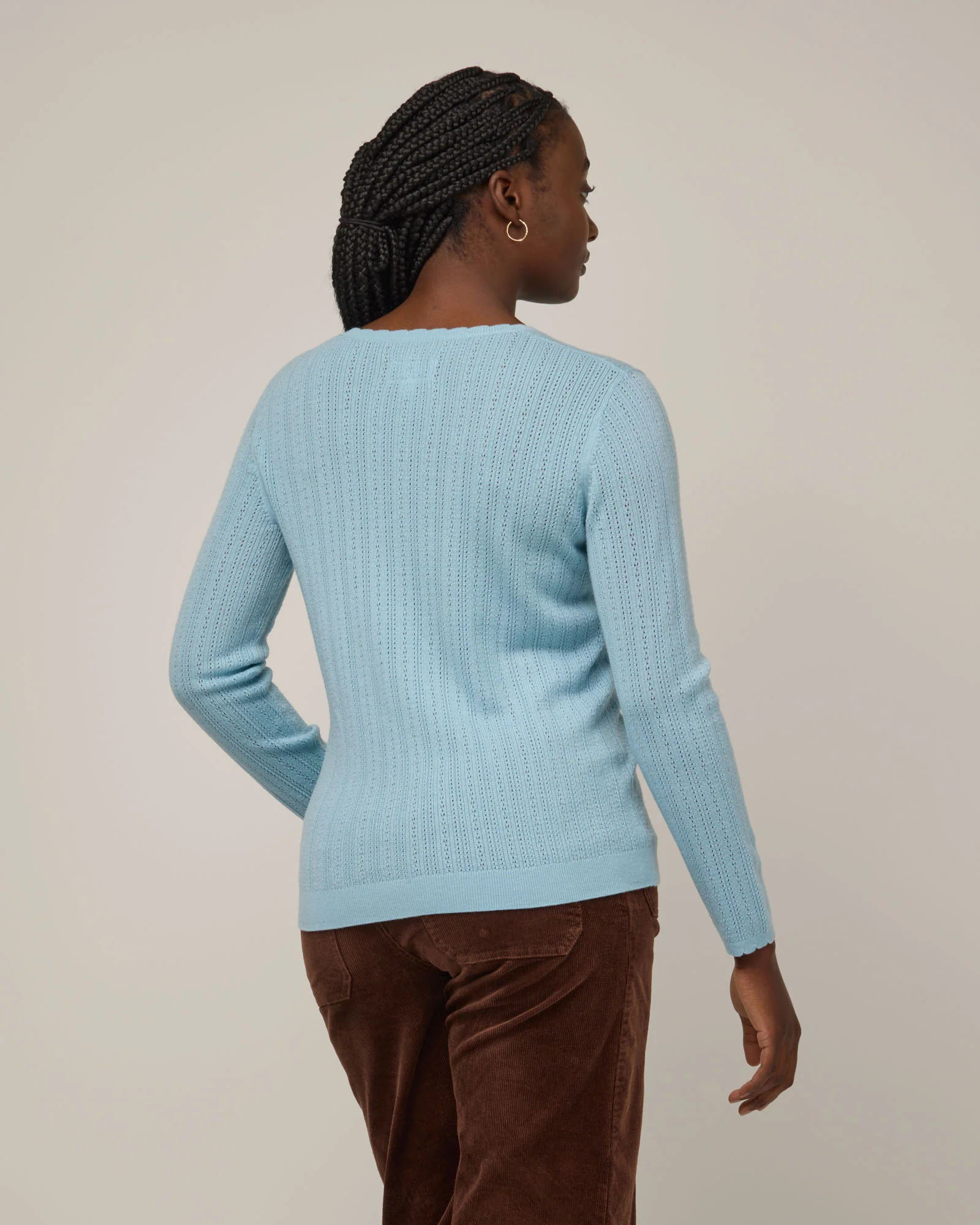 Daisy Pointelle Sweater - Image 3