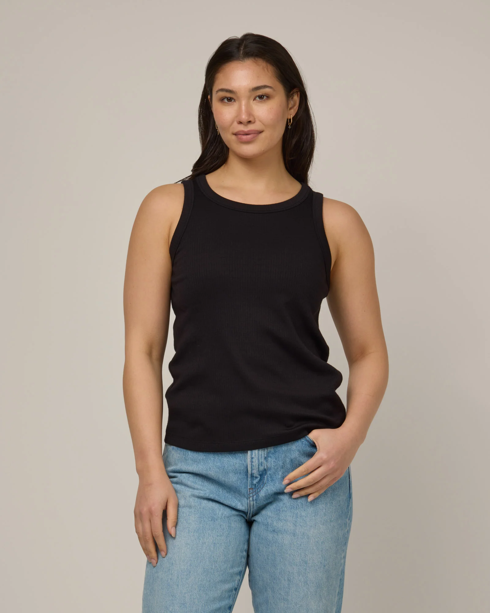 Lily Ribbed Tank - Image 2