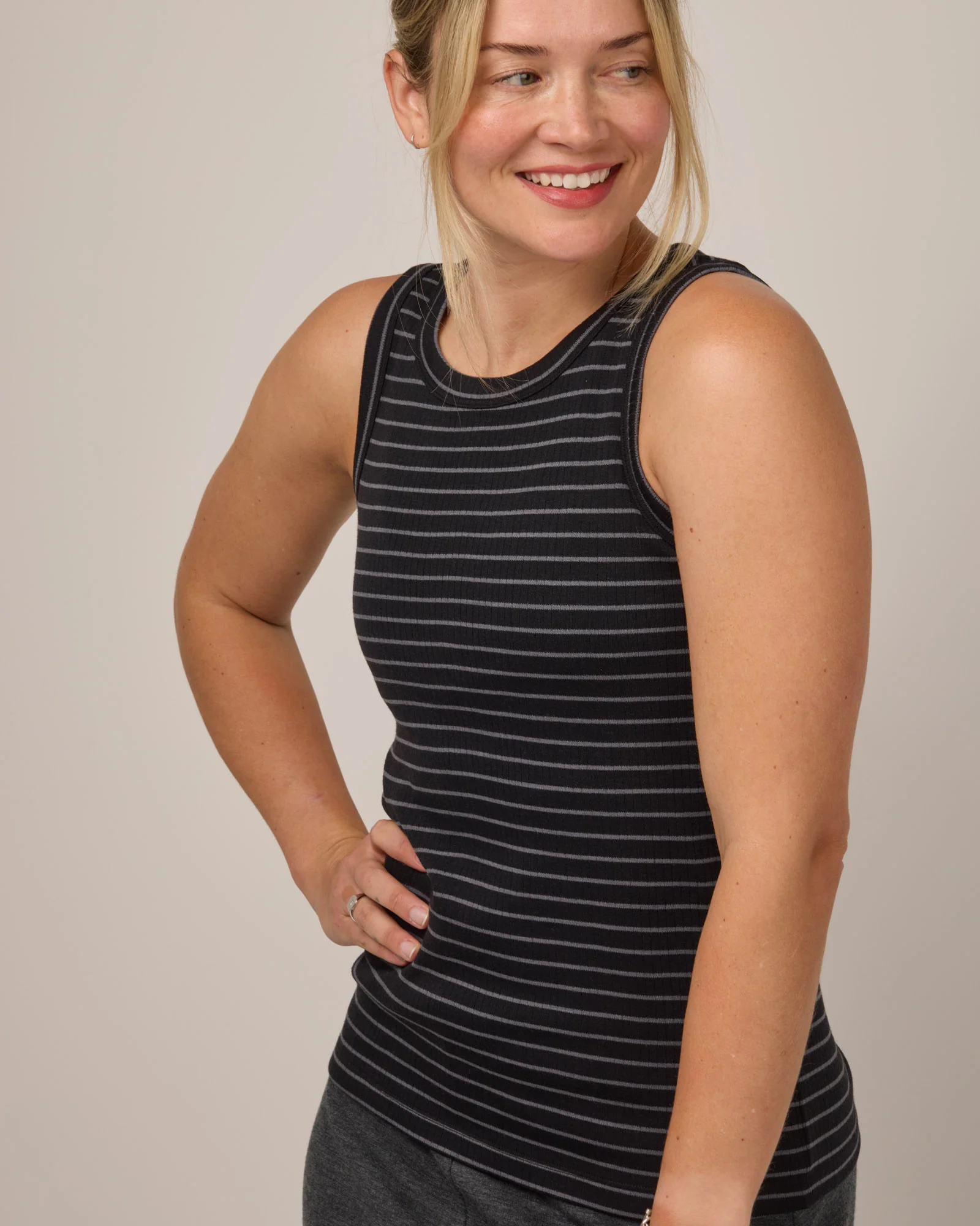 Lily Ribbed Tank