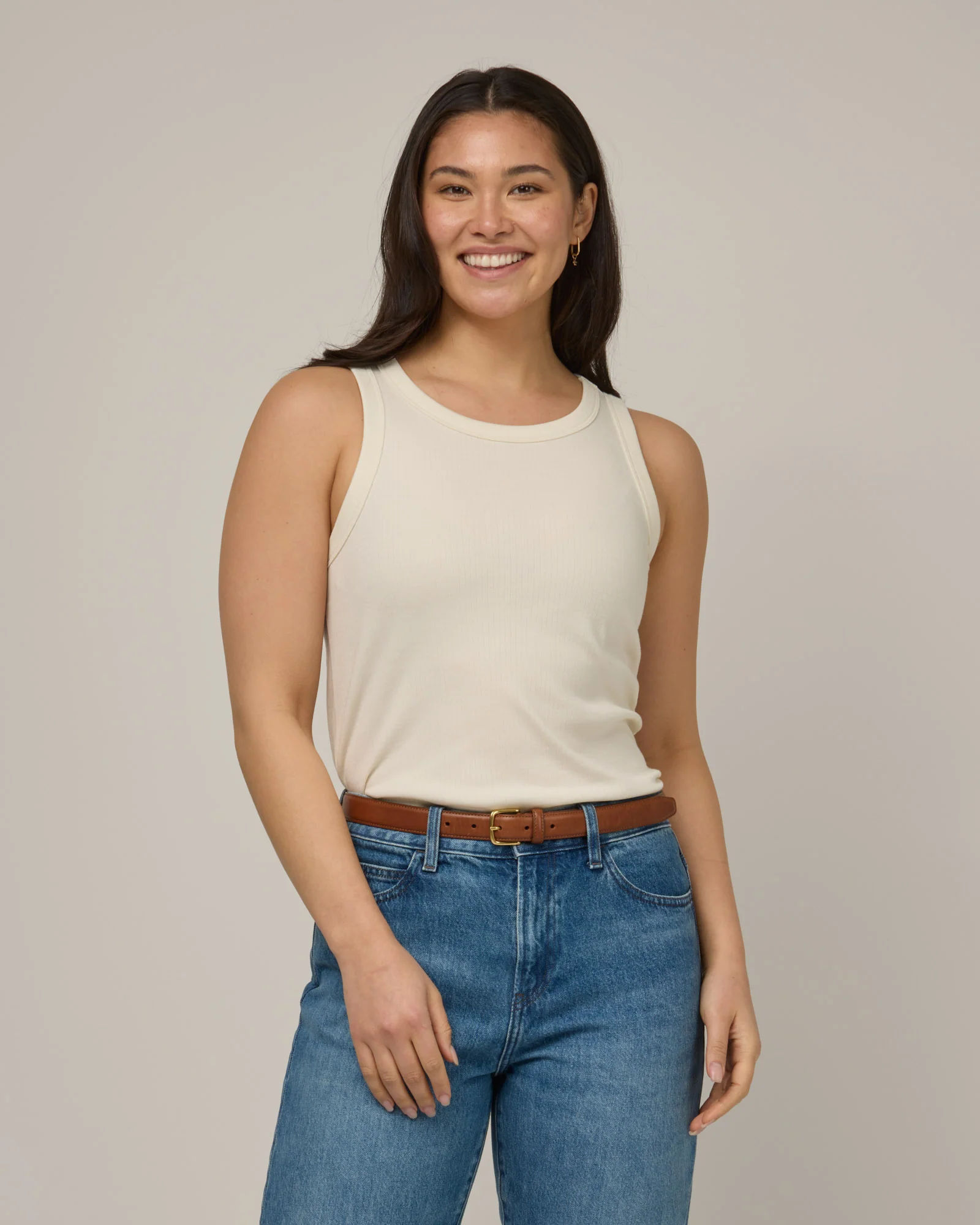 Lily Ribbed Tank
