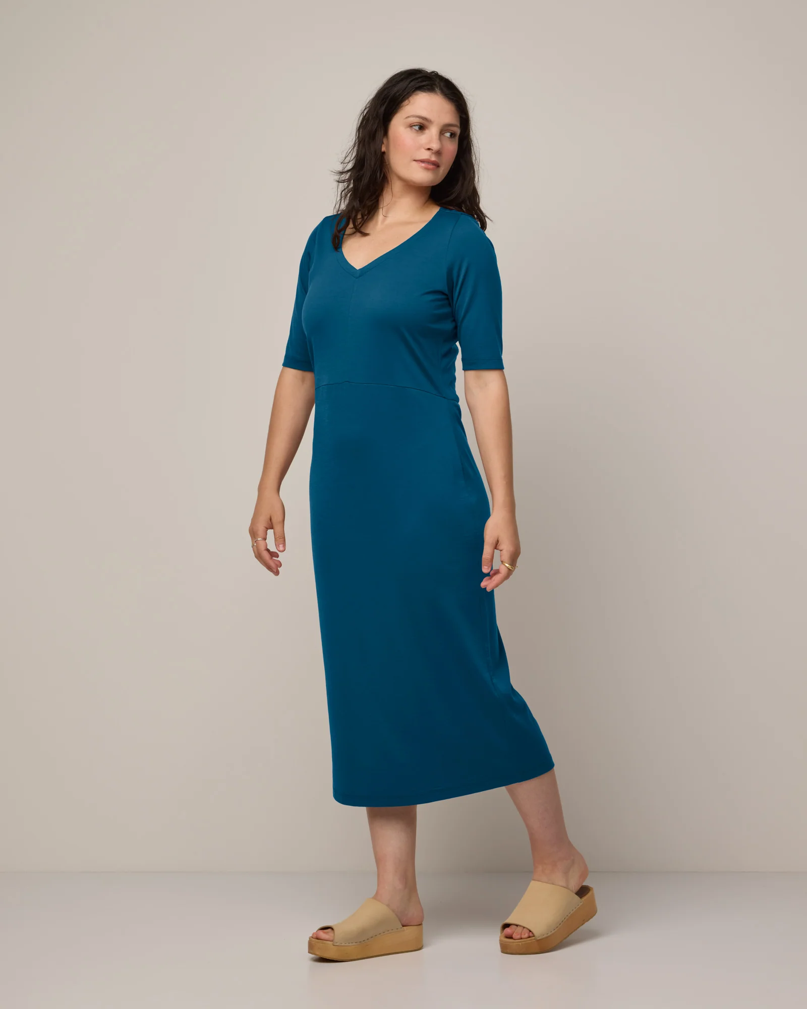 London Fitted Dress - Image 2
