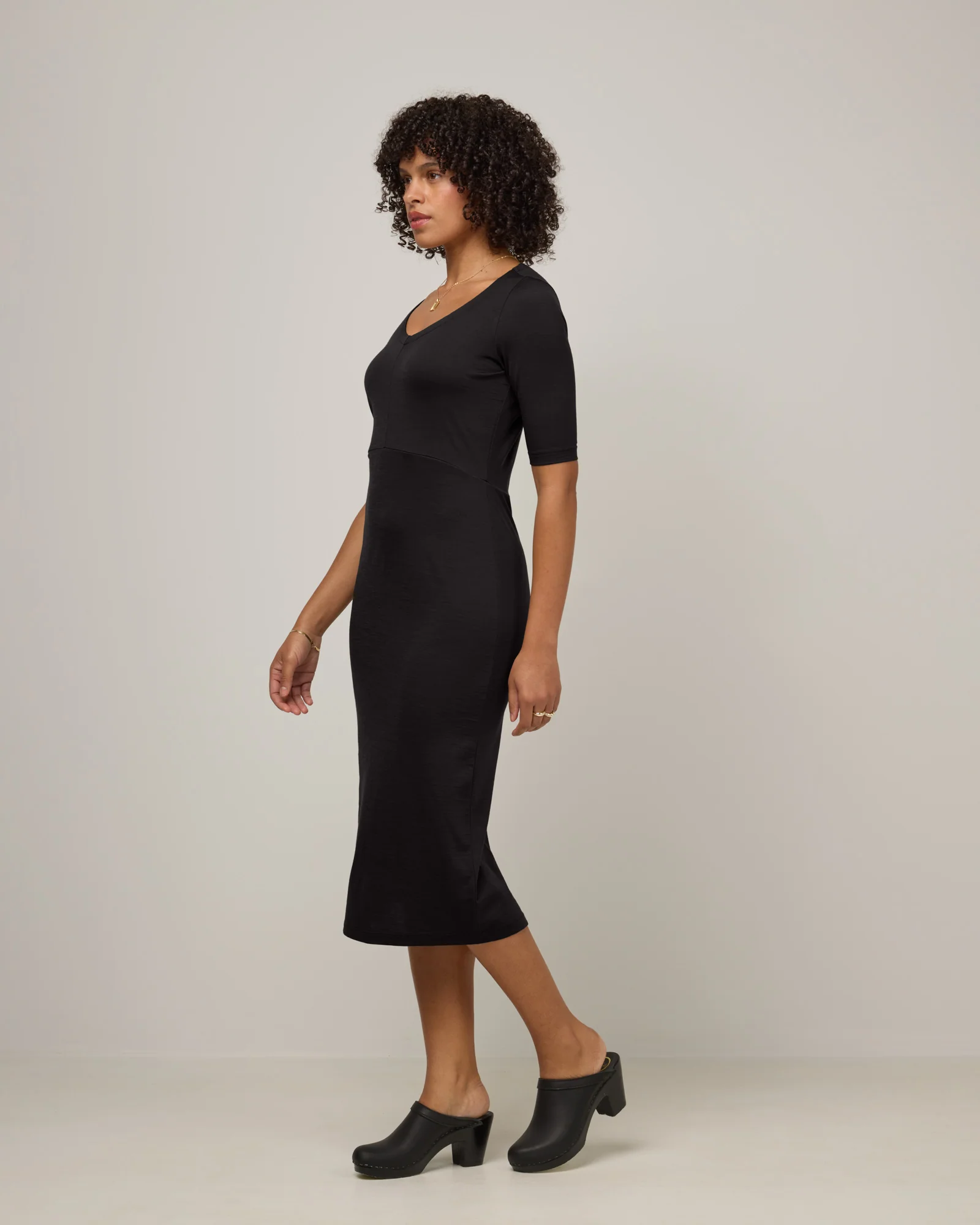 London Fitted Dress - Image 2