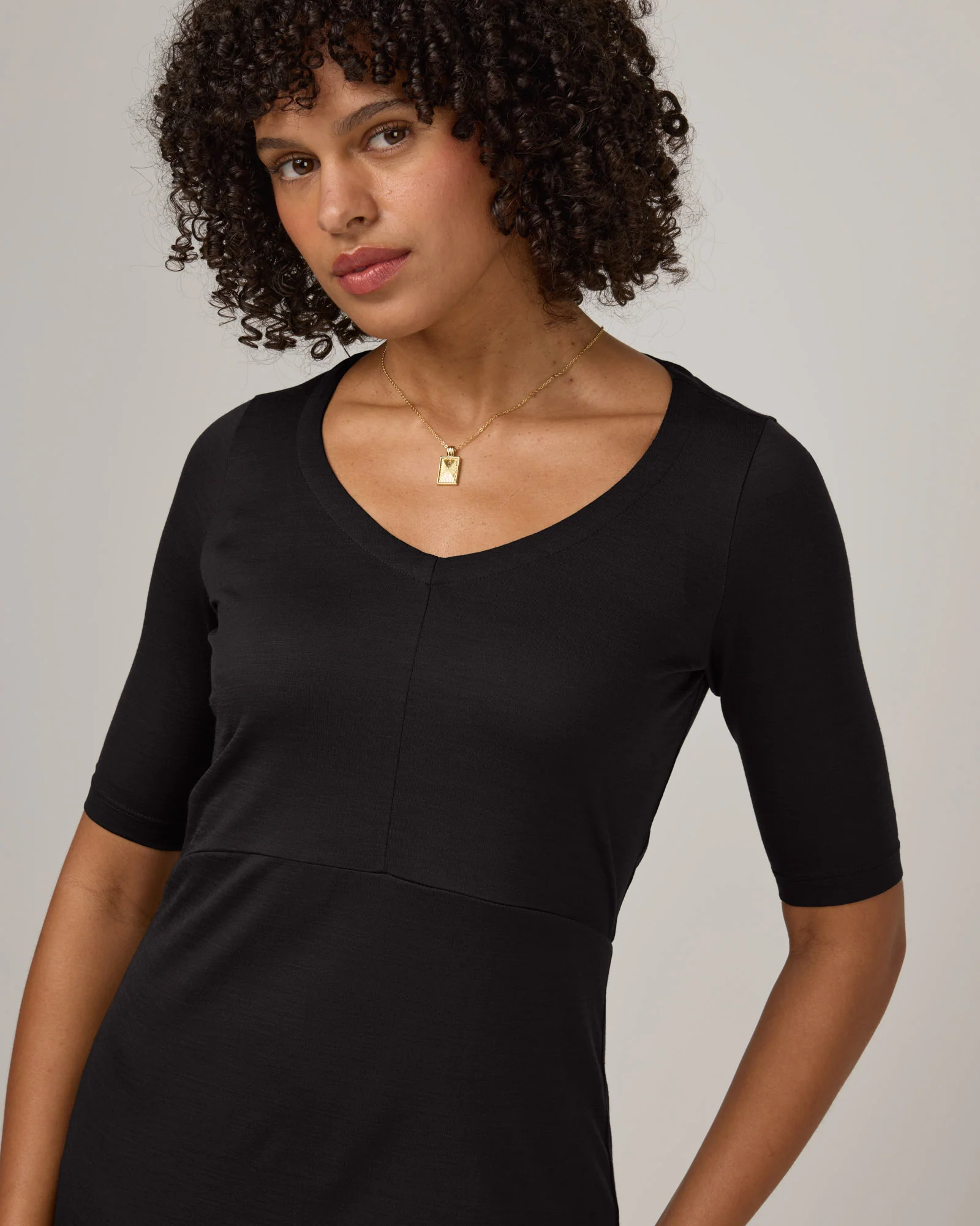London Fitted Dress - Image 4