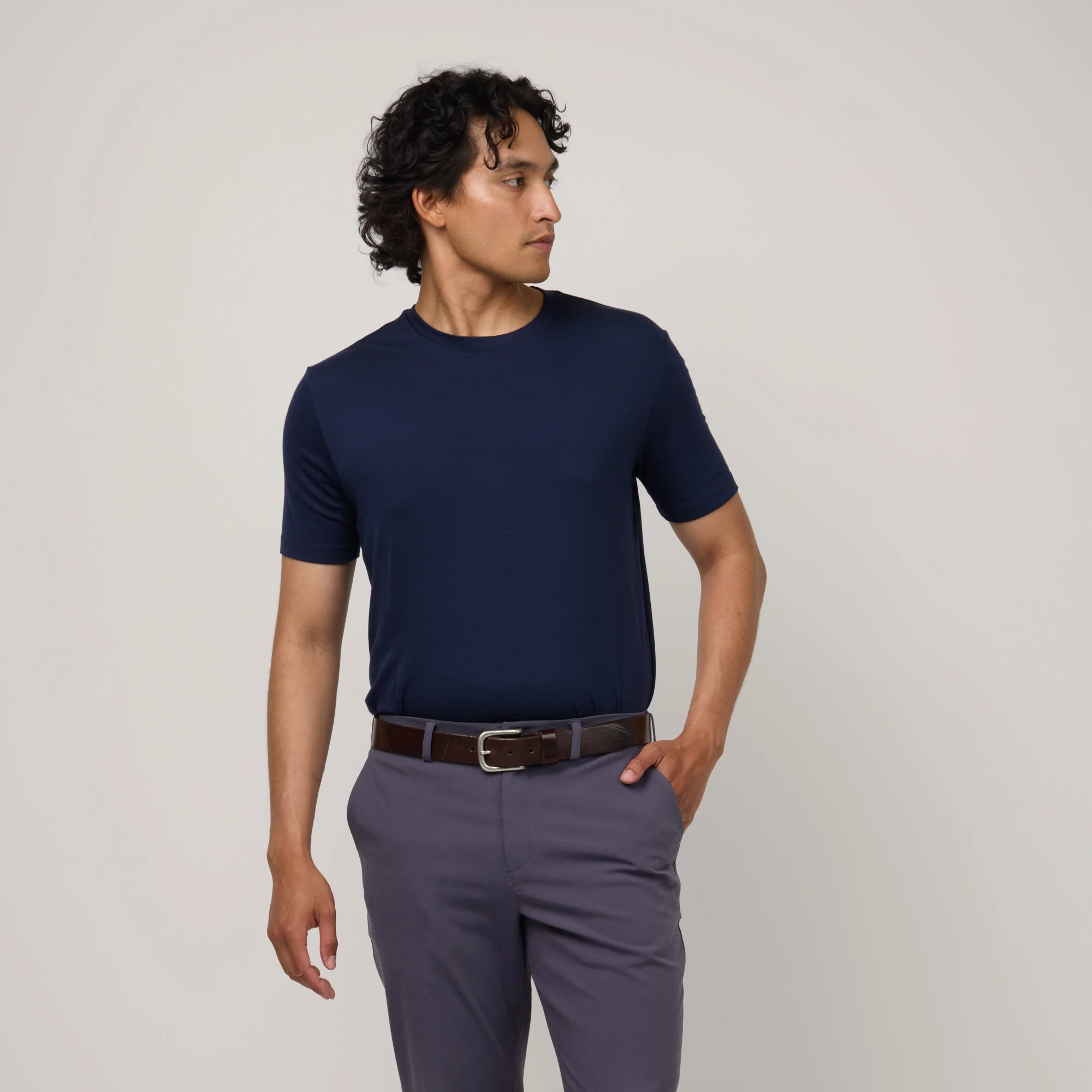 Men's Signature Crew Neck Tee - Image 3