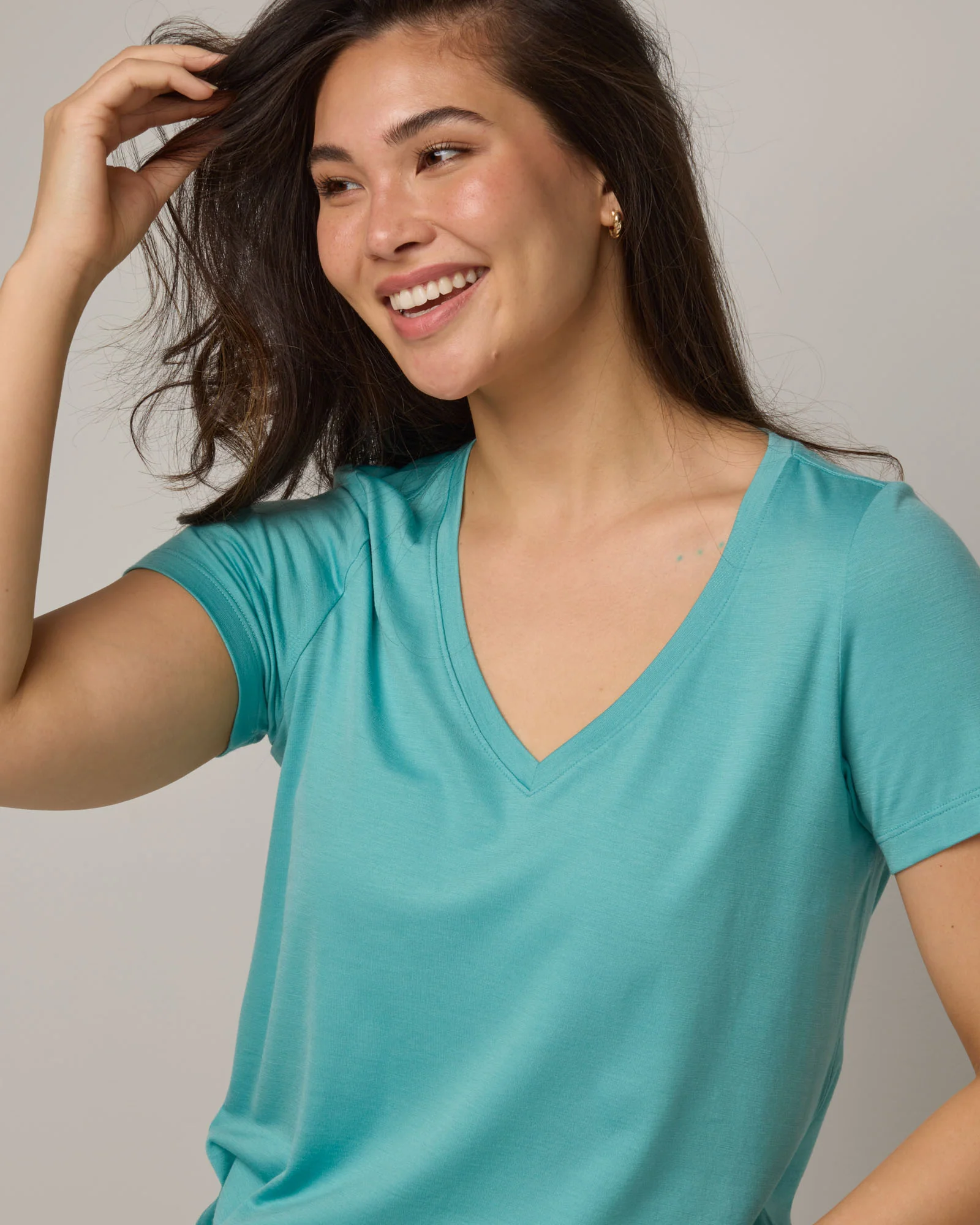Morgan V-Neck Tee - Image 4
