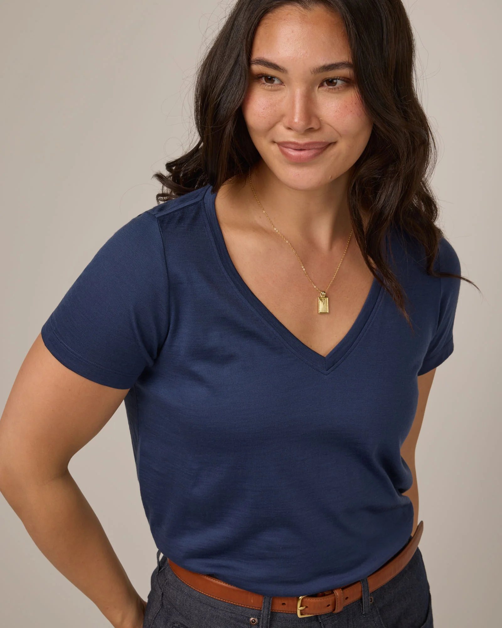 Morgan V-Neck Tee
