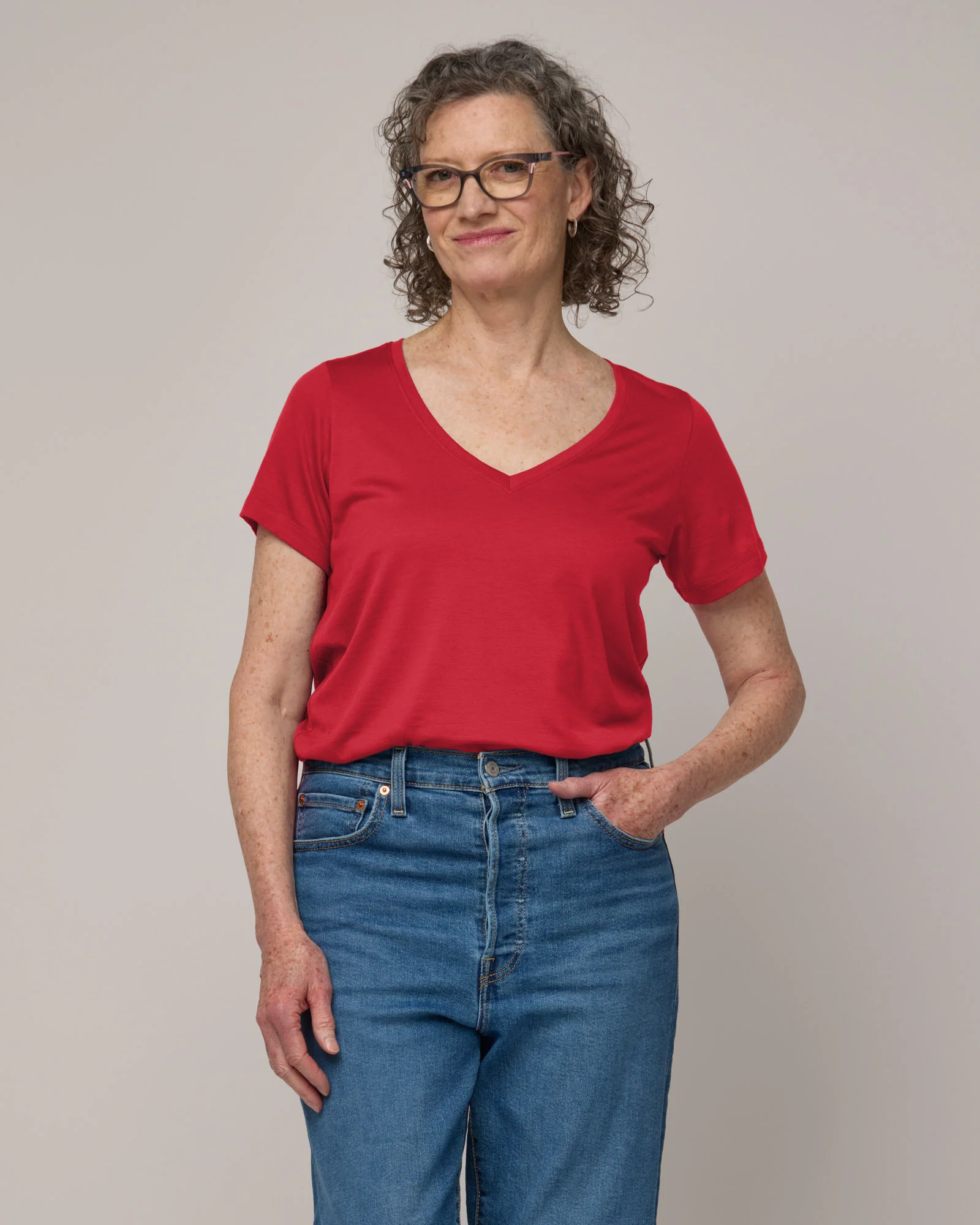 Morgan V-Neck Tee