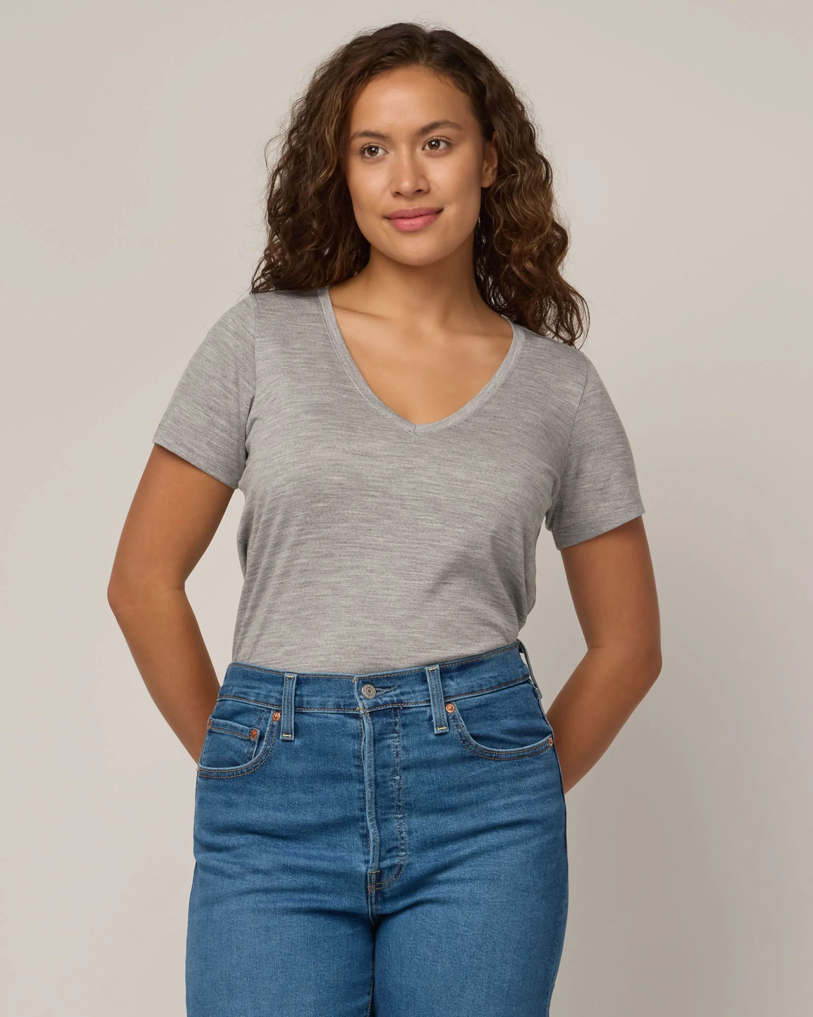 Morgan V-Neck Tee - Image 2