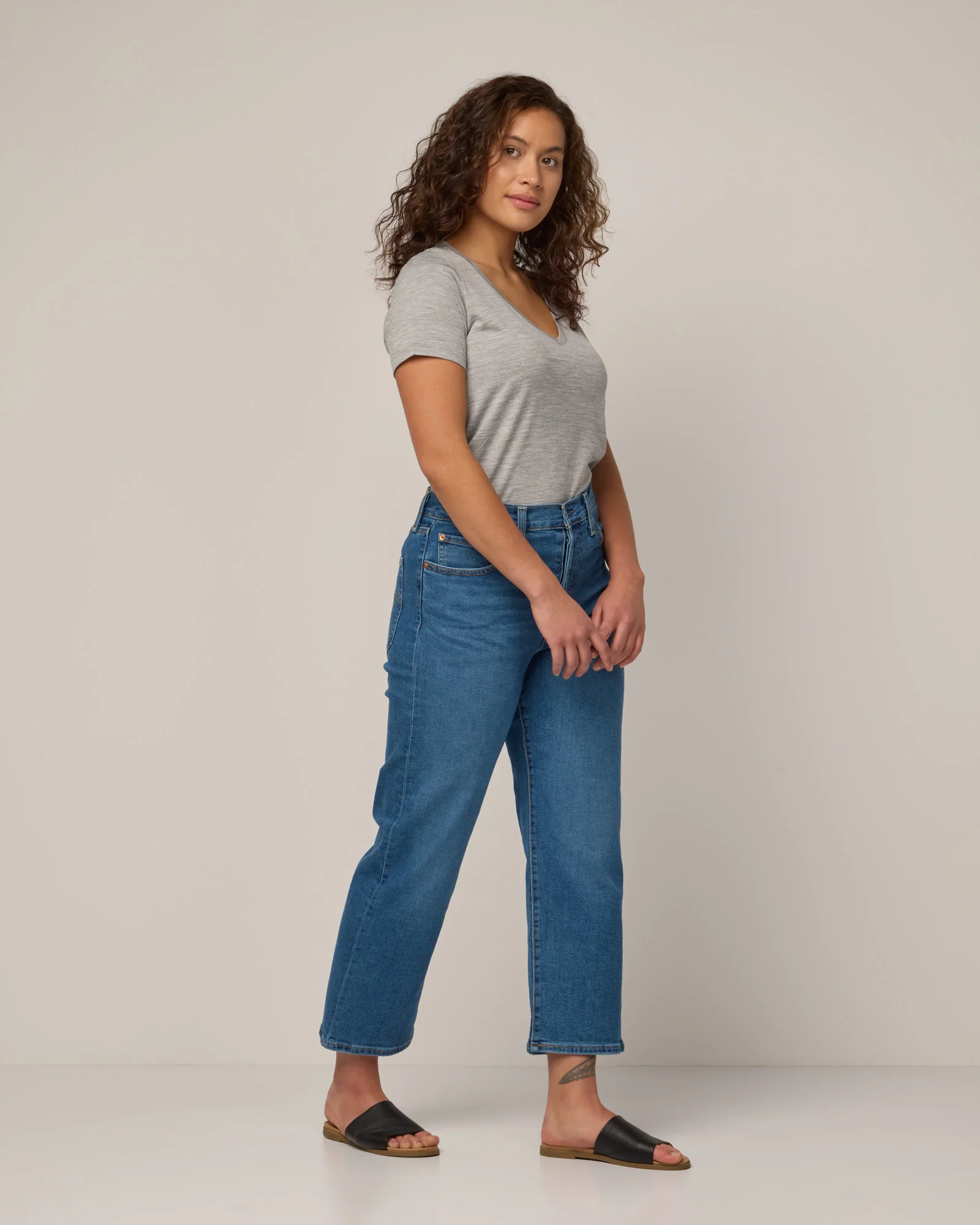 Morgan V-Neck Tee - Image 3
