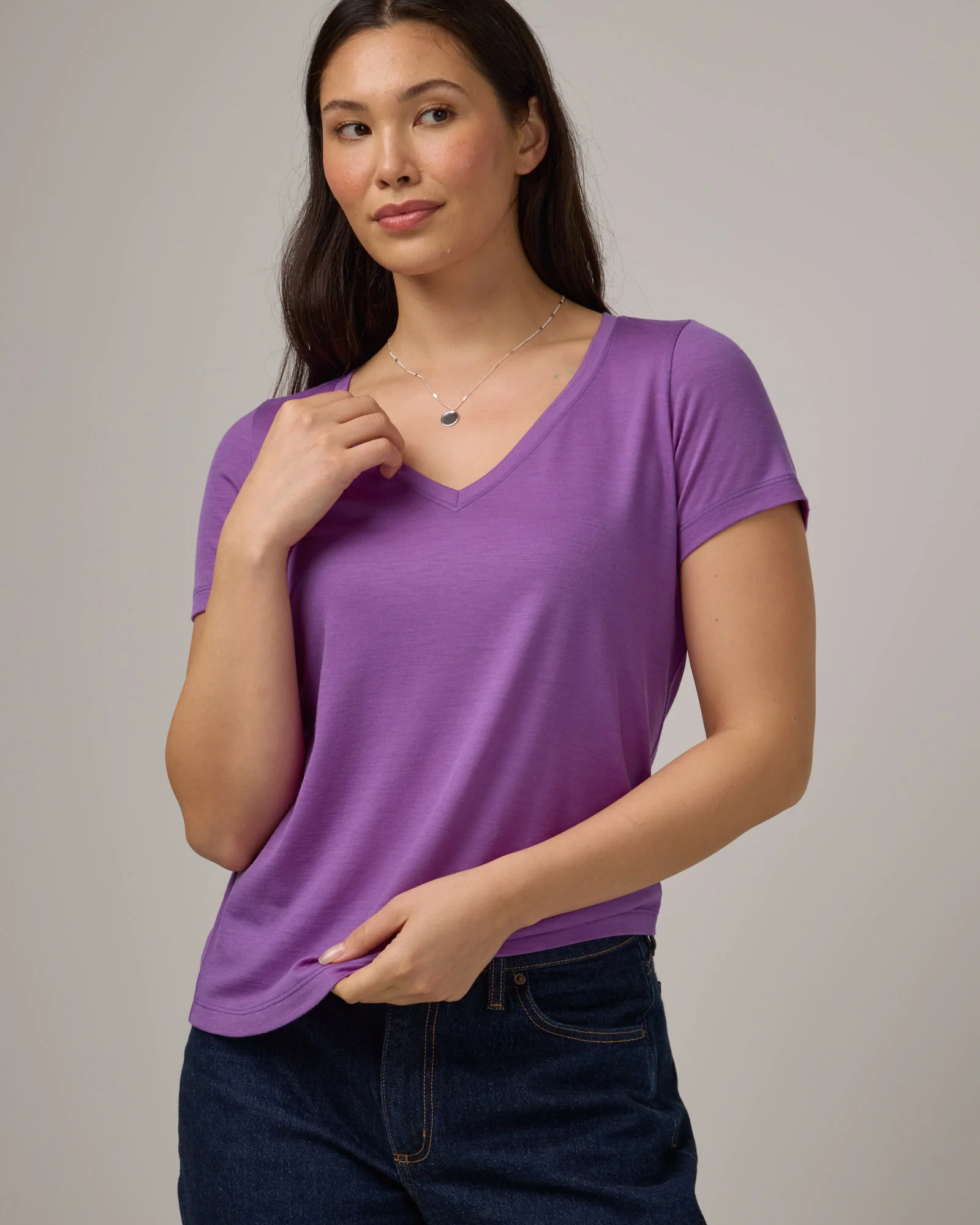 Morgan V-Neck Tee