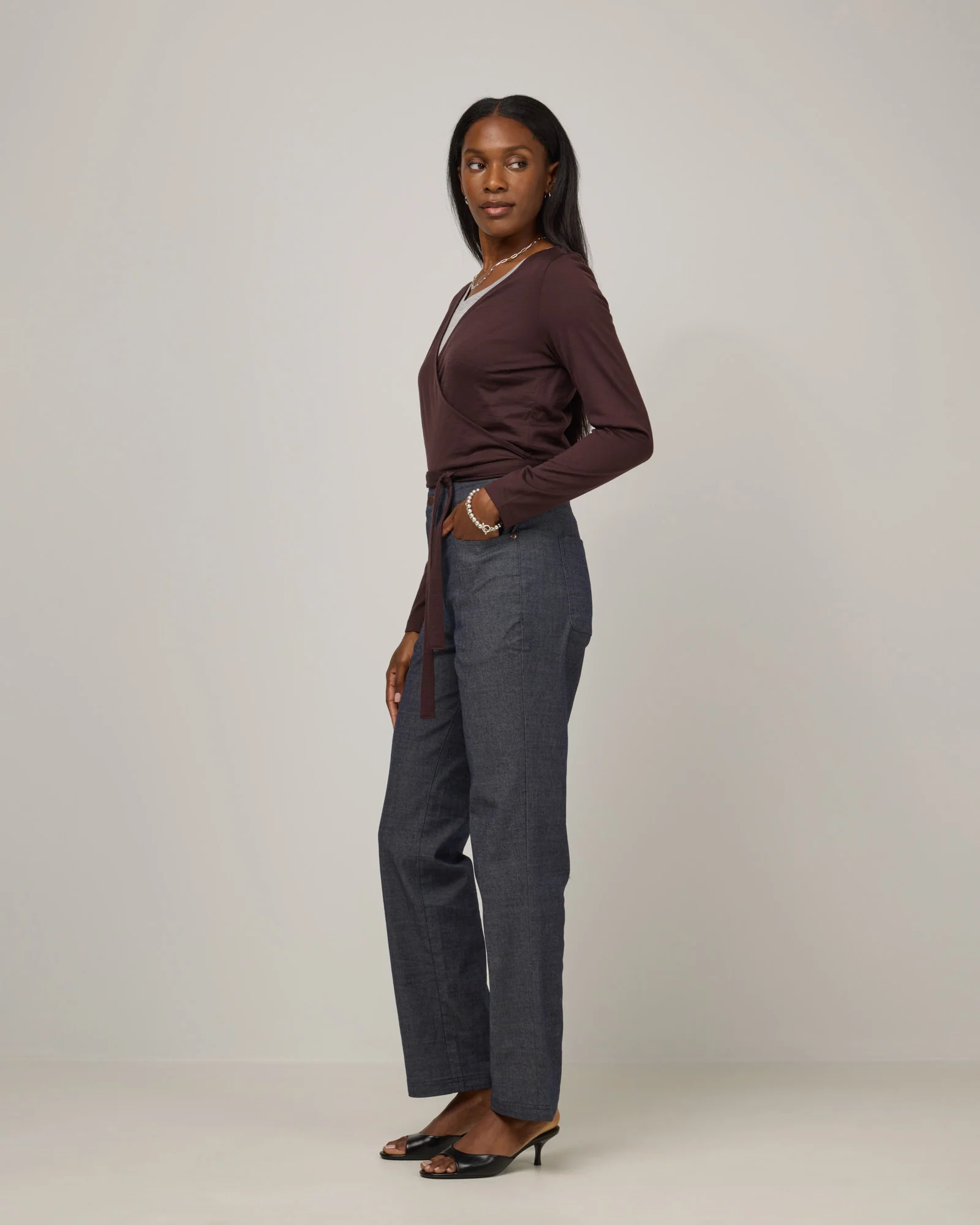 Natalia Wrap Top - Image 2
