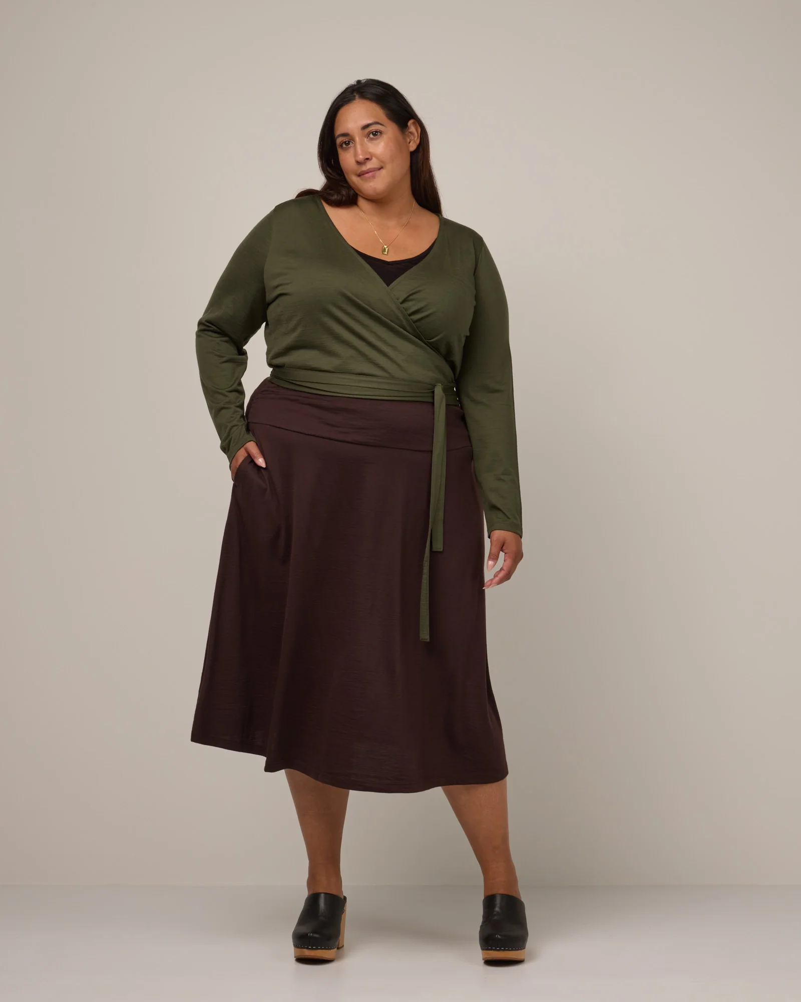 Natalia Wrap Top - Image 2