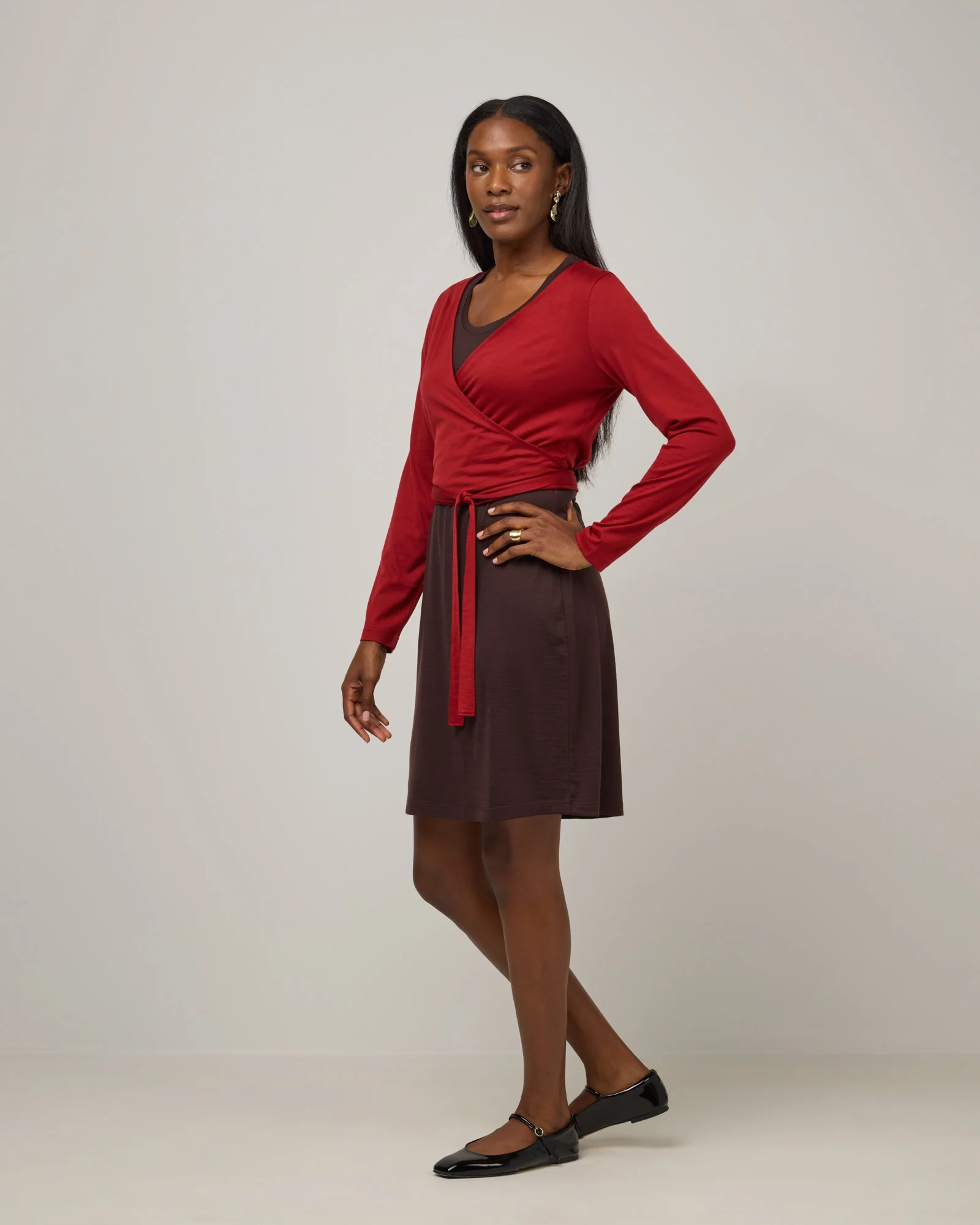 Natalia Wrap Top - Image 2