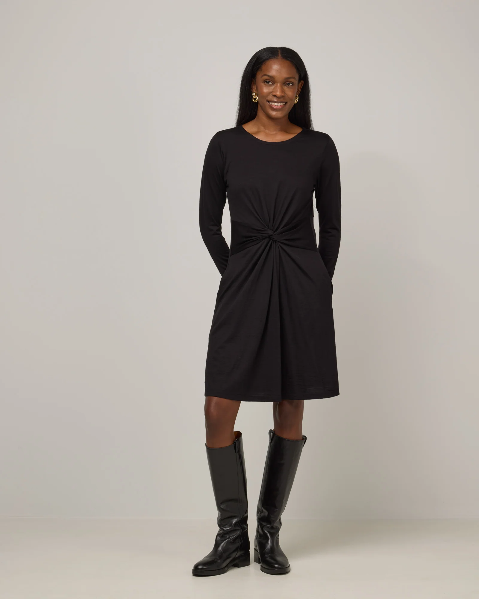 Nova Twist Front Dress - Image 2