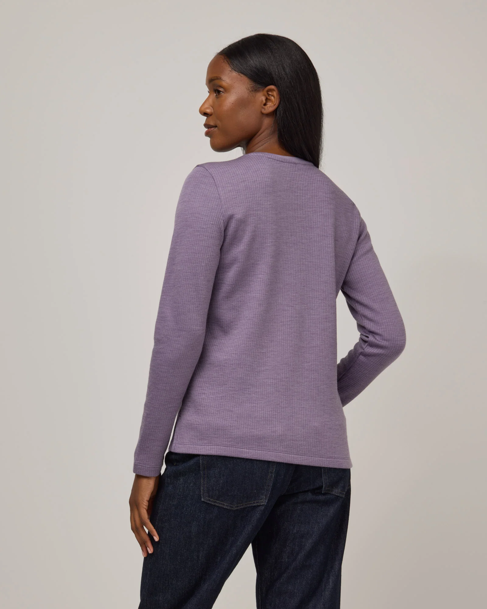 Rayne Double Knit Ribbed Top - Image 3