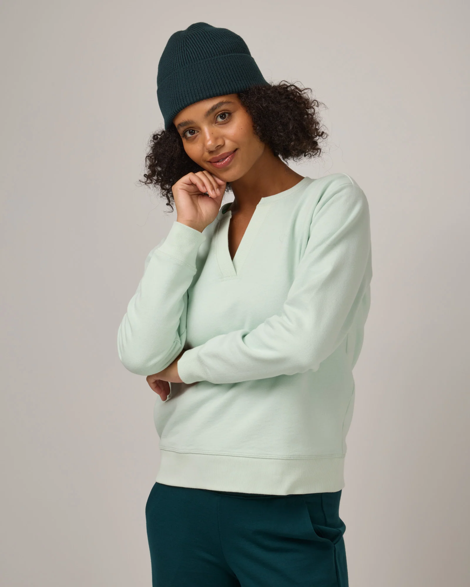 Rory Ribbed Beanie - Image 2