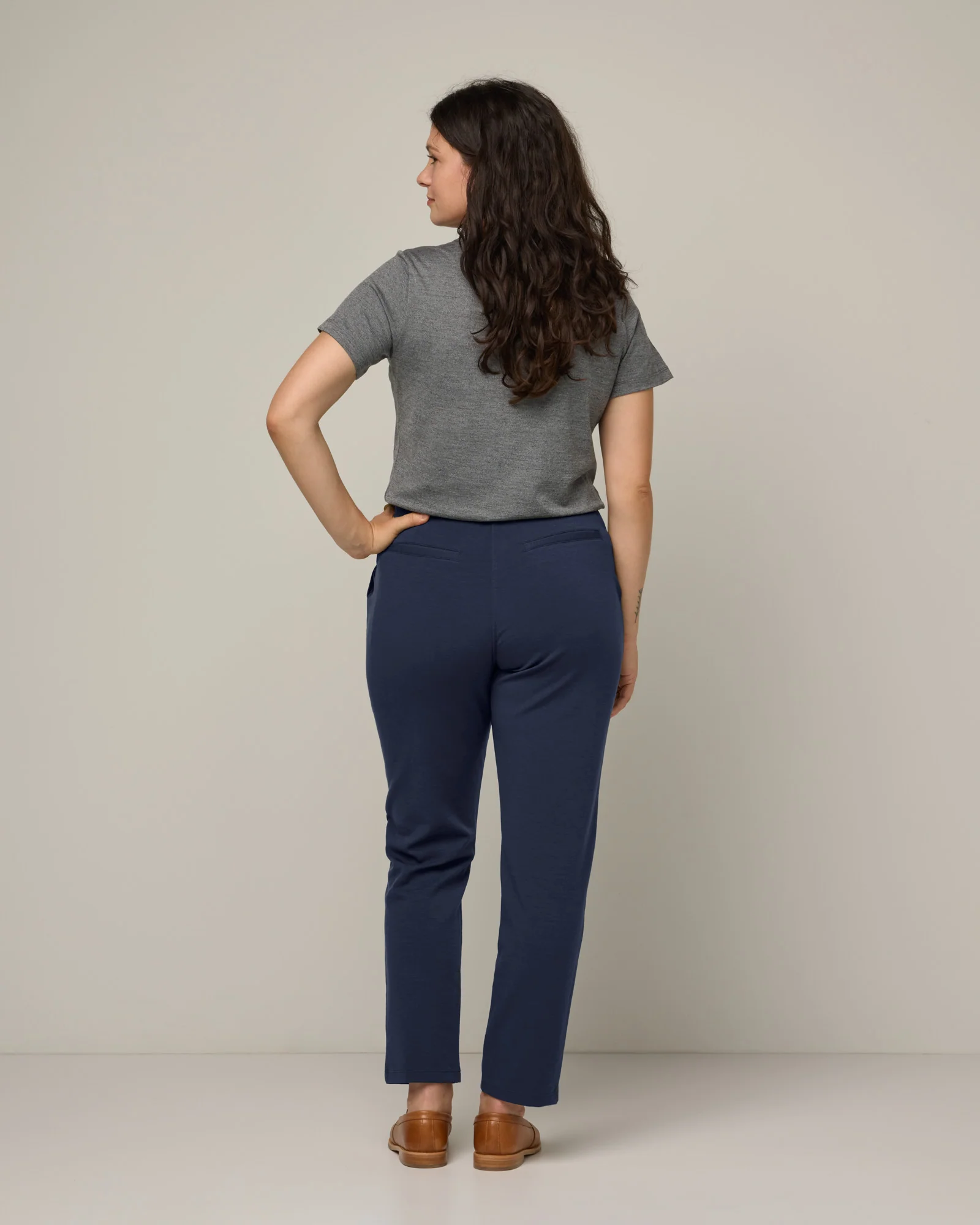 Rosso Straight Ponte Pant - Image 3