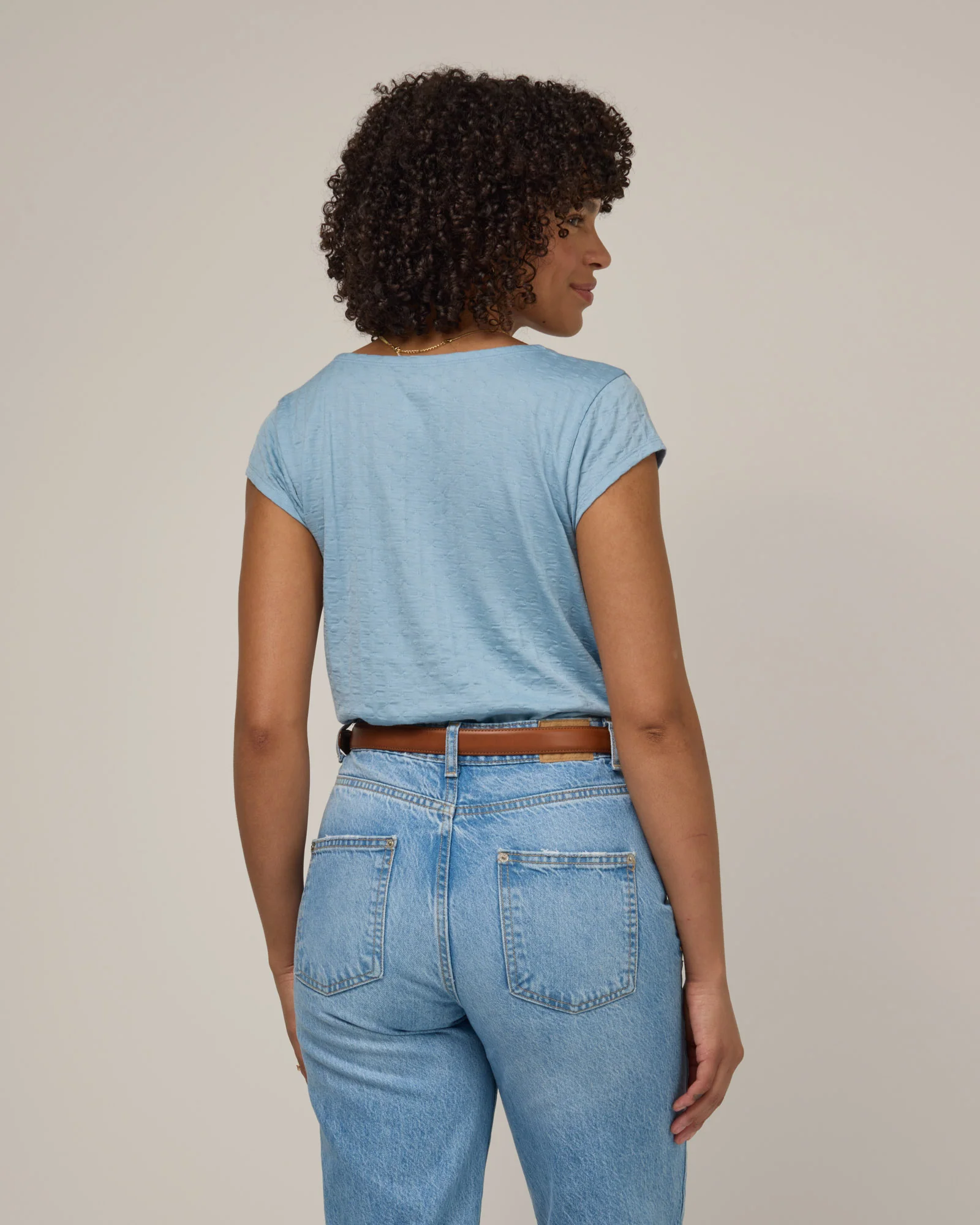 Savanna Cap Sleeve Tee - Image 4