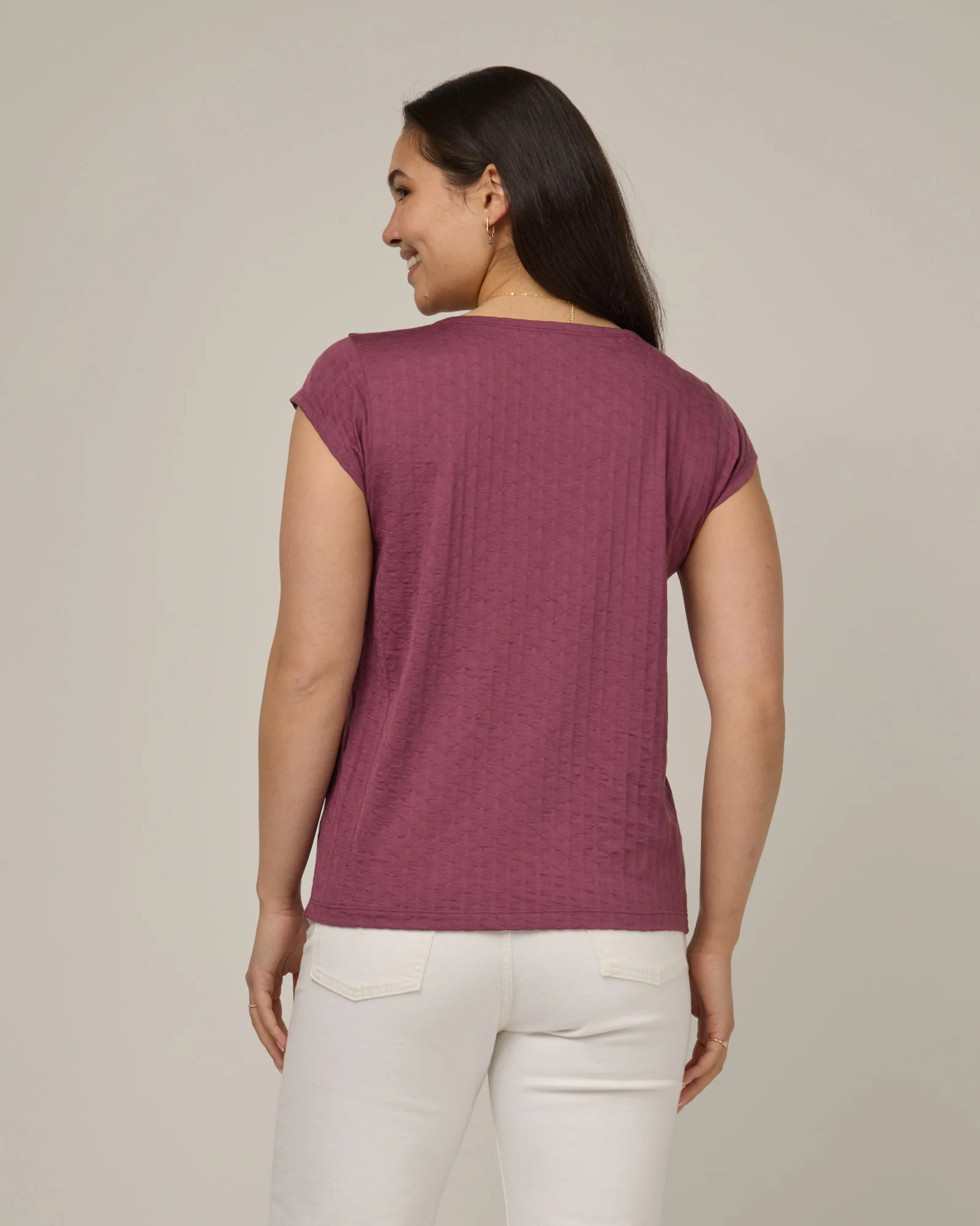 Savanna Cap Sleeve Tee - Image 4