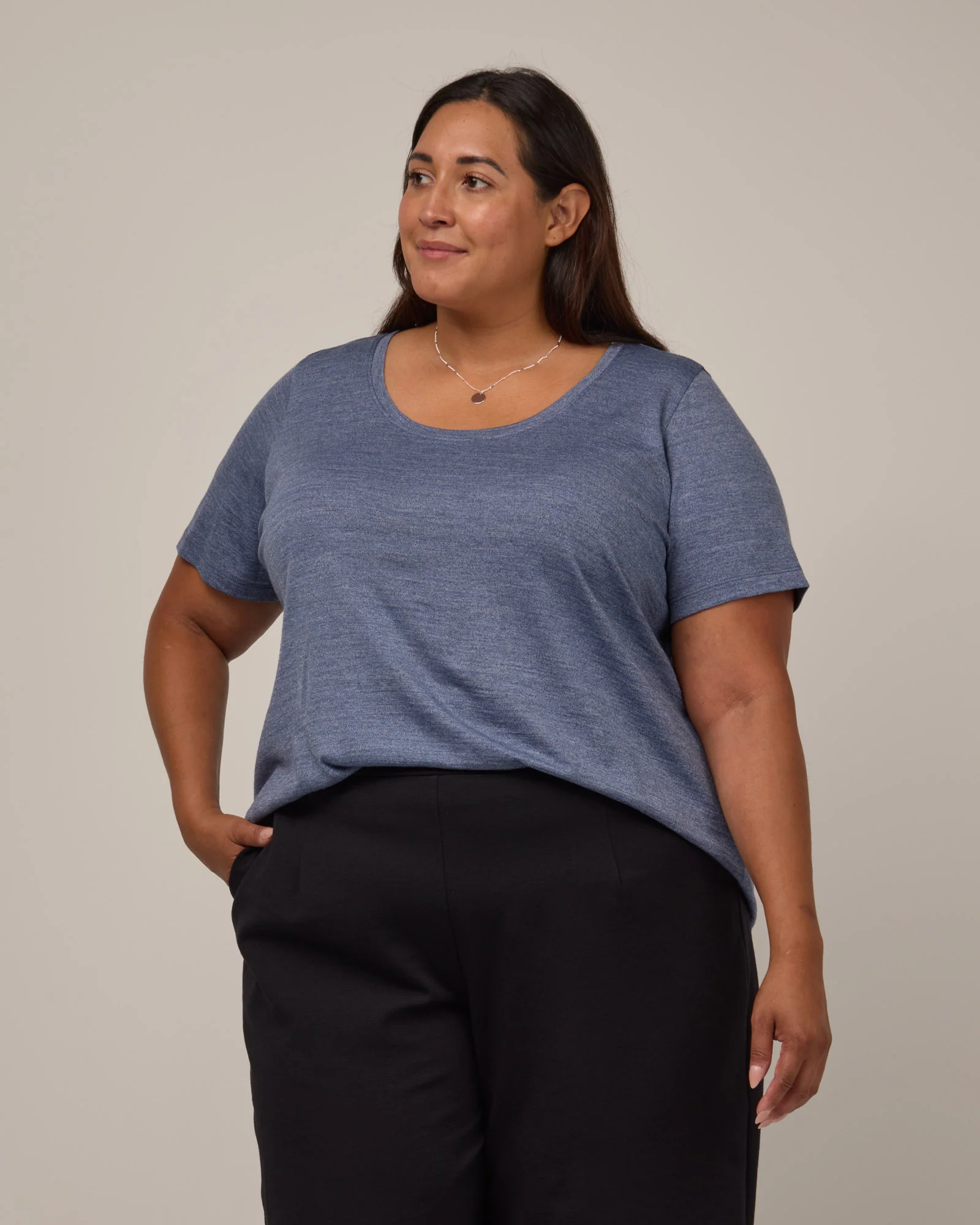 Stella Signature Scoop Neck Tee